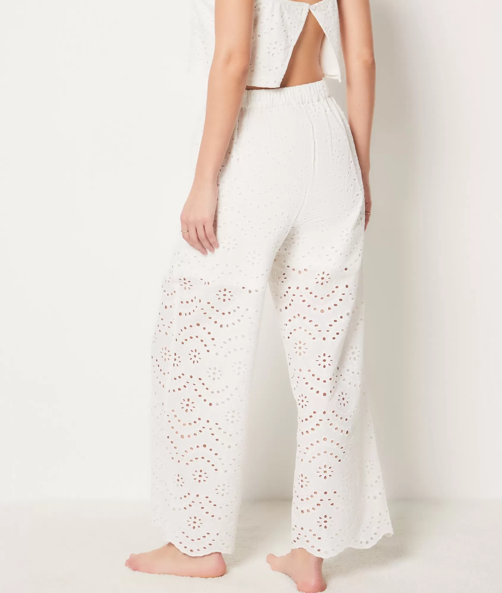 Etam Dresses & Cover-ups>Broderie Anglaise Trousers