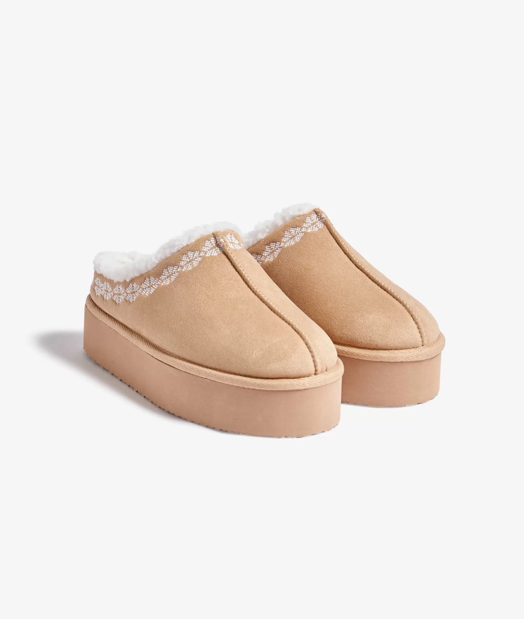 Etam Slippers>Chaussons mules plateformes