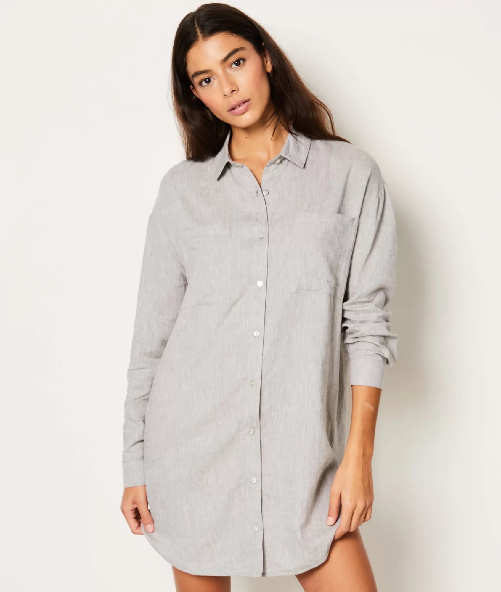 Etam Nightshirts>Chemise de nuit en lin