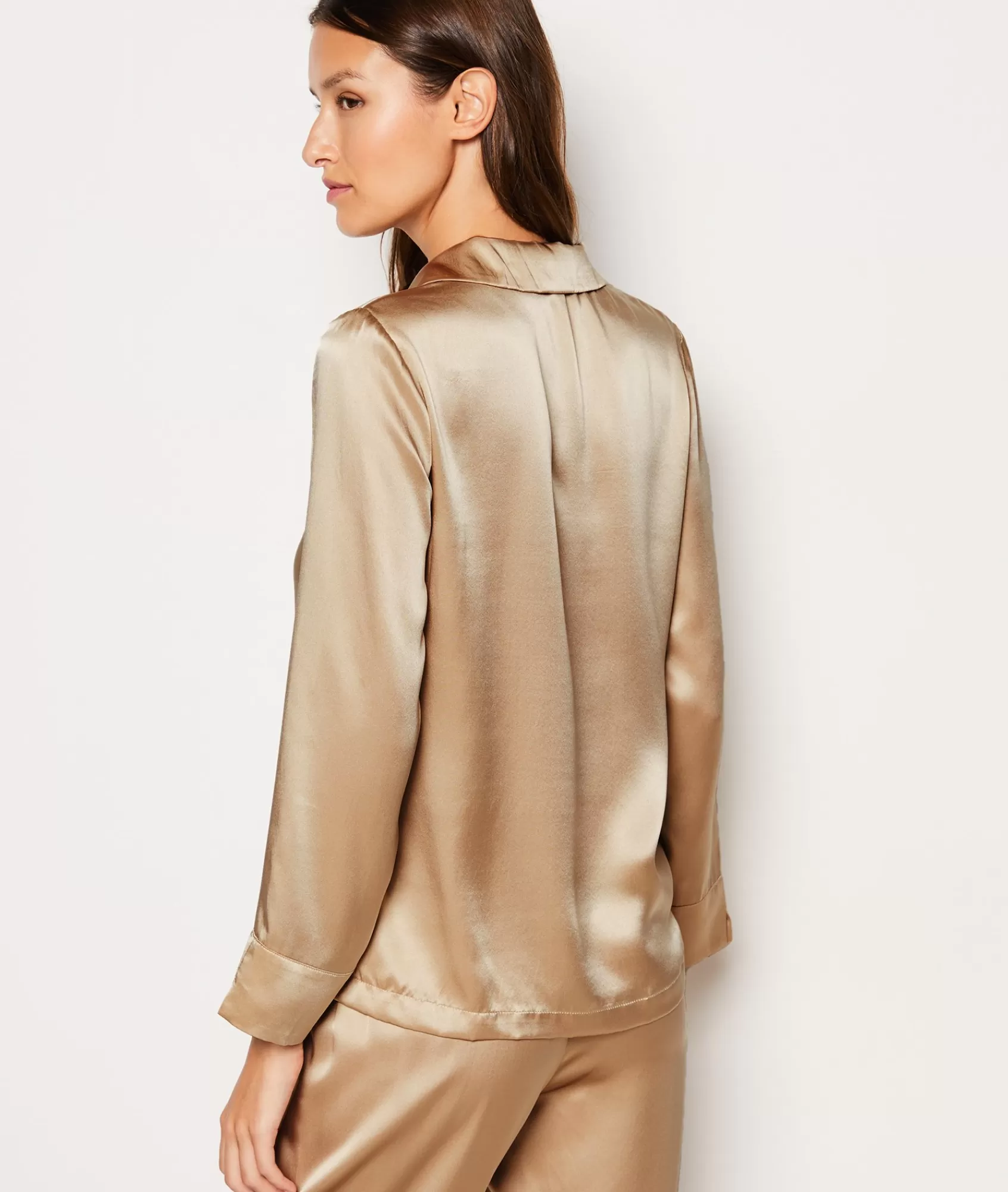 Etam Pyjama Tops>Chemise de pyjama en soie