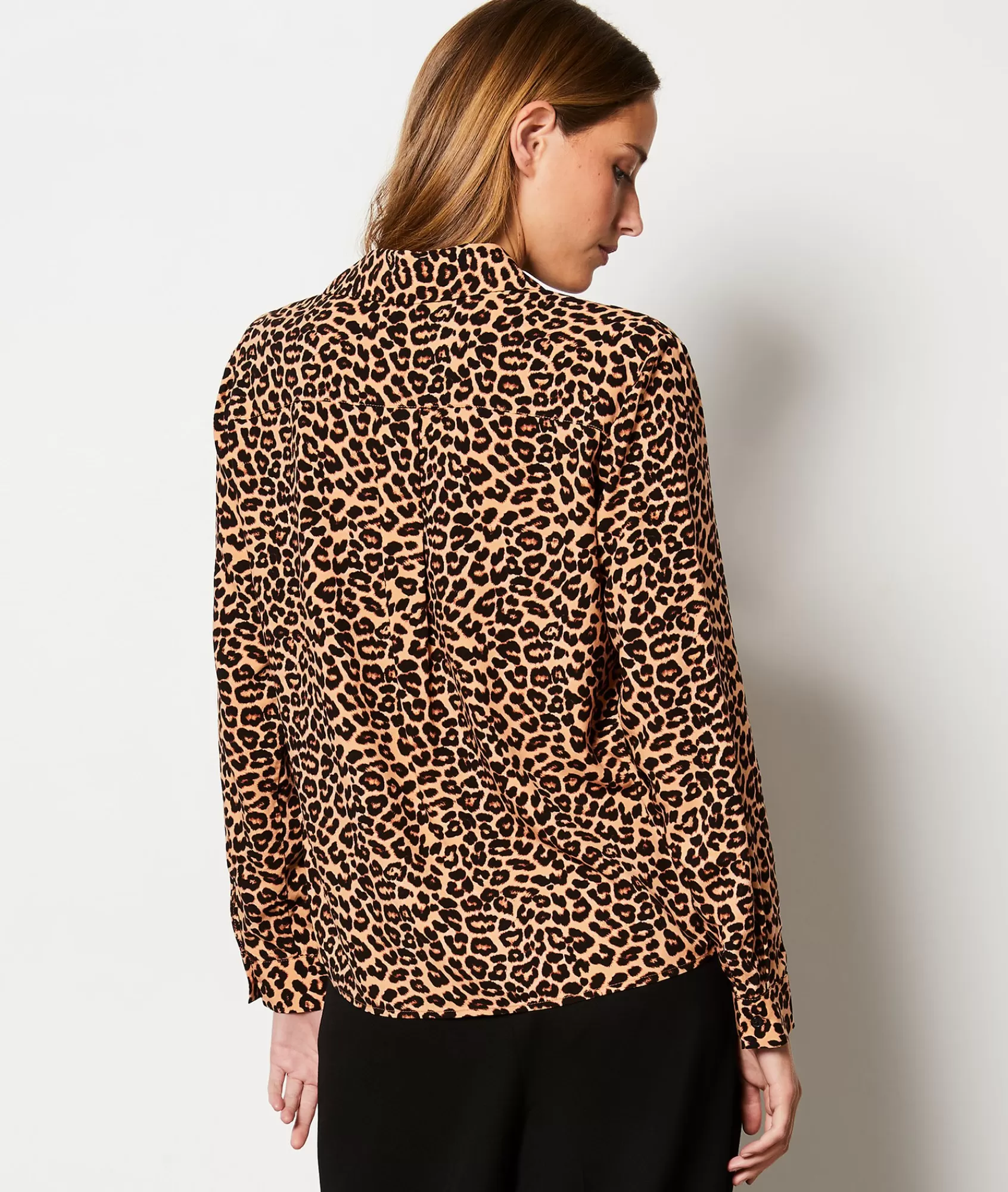 Etam Printed Blouses & Shirts | Flowy Shirts>Chemise imprimée léopard