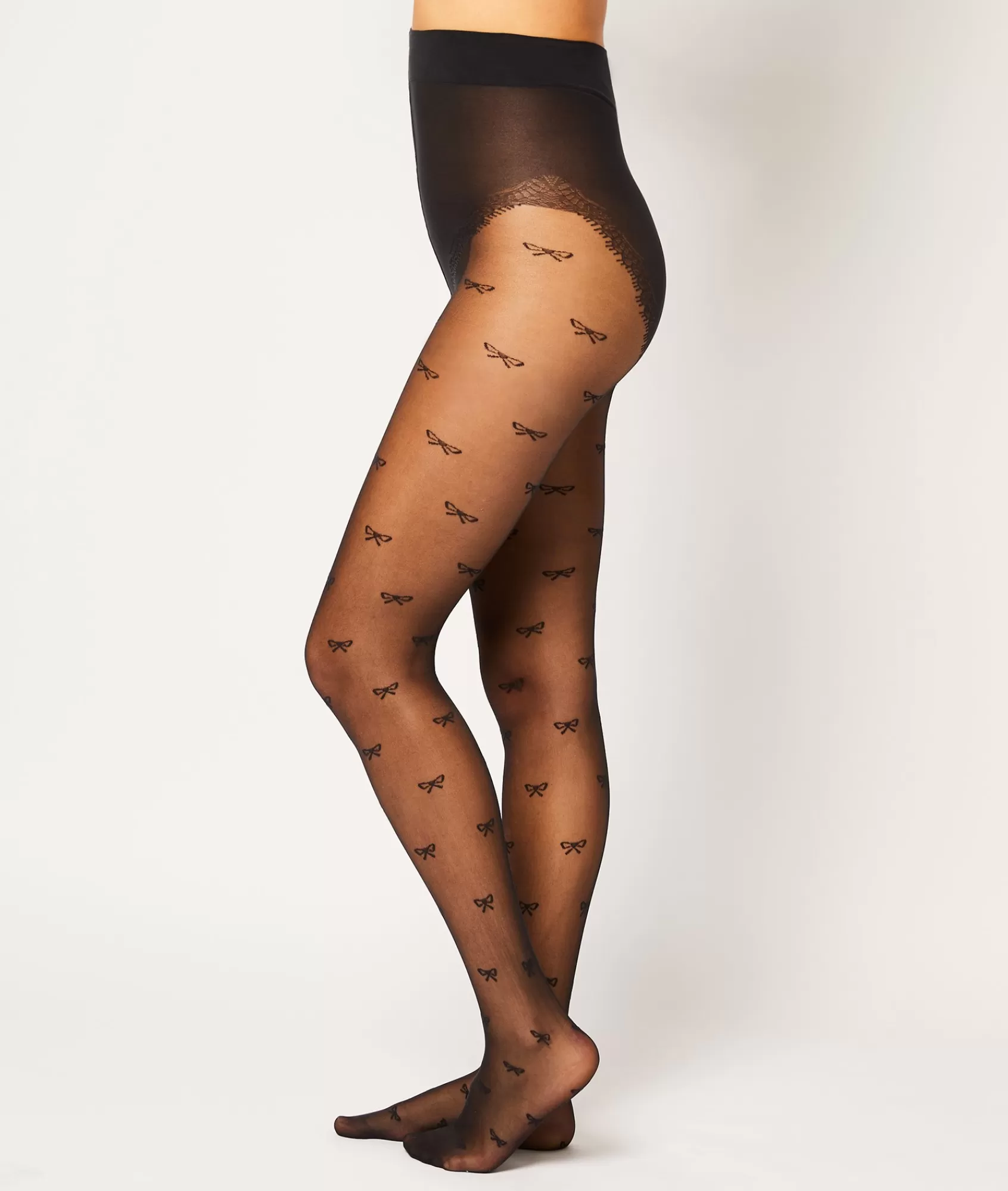 Etam Tights & Stockings | Tights And Stockings>Collant mode motif nœud - 15D