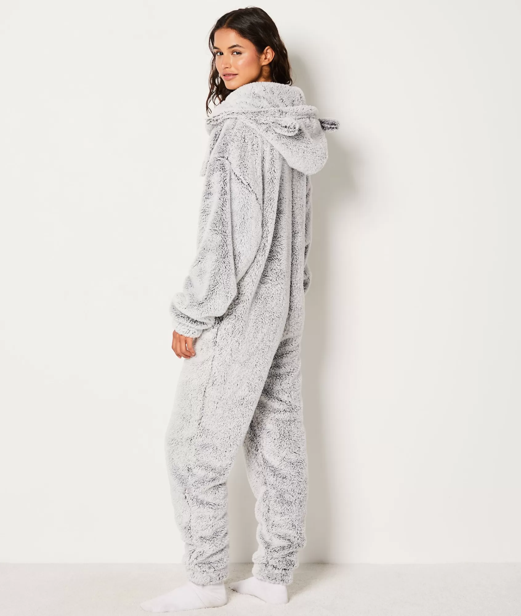 Etam Pyjama Jumpsuits>Combinaison polaire à capuche