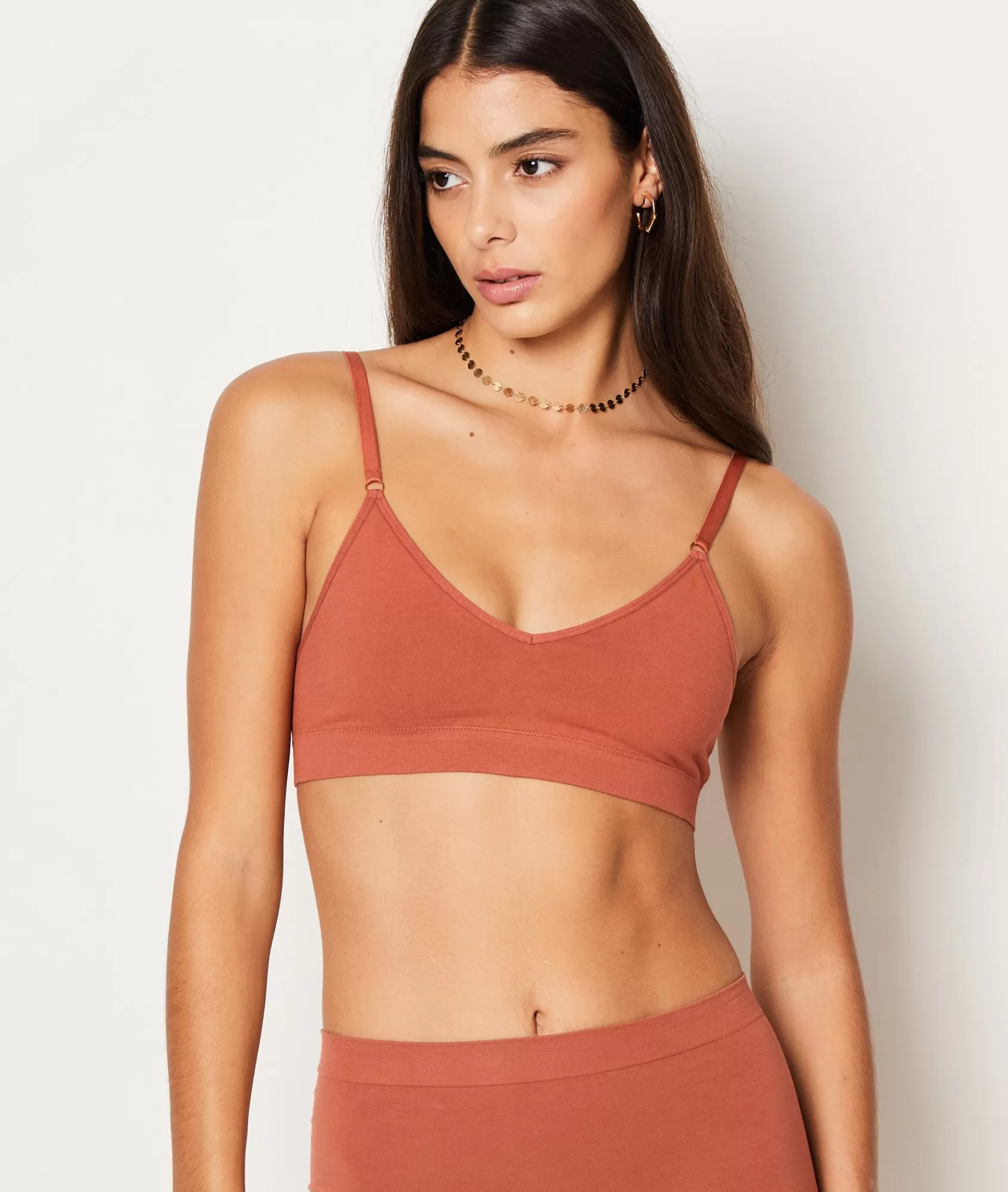Etam Bralettes | Wireless Bras>Comfort Cotton Bralette