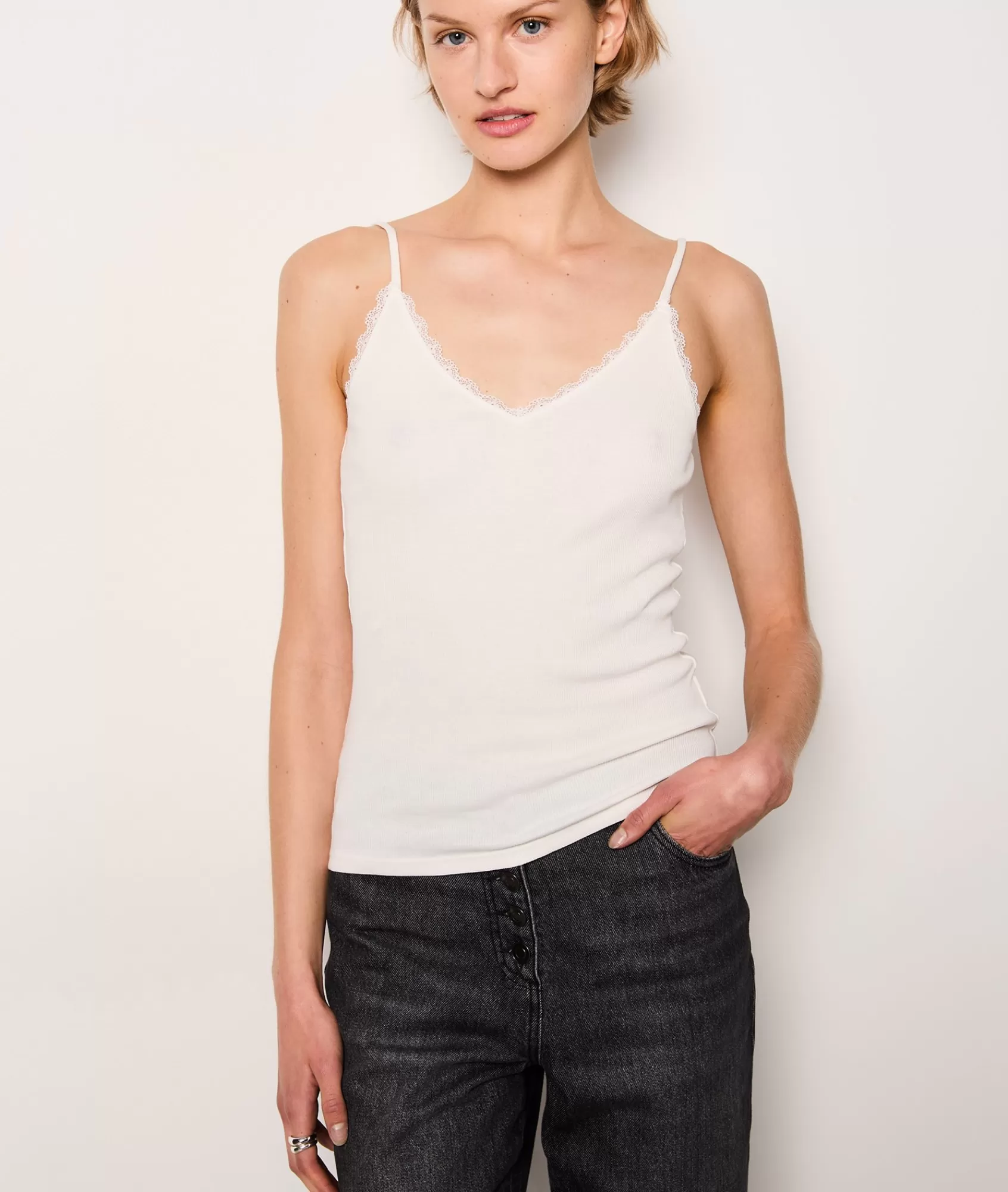Etam Tanks & Camis>100% Cotton Camisole