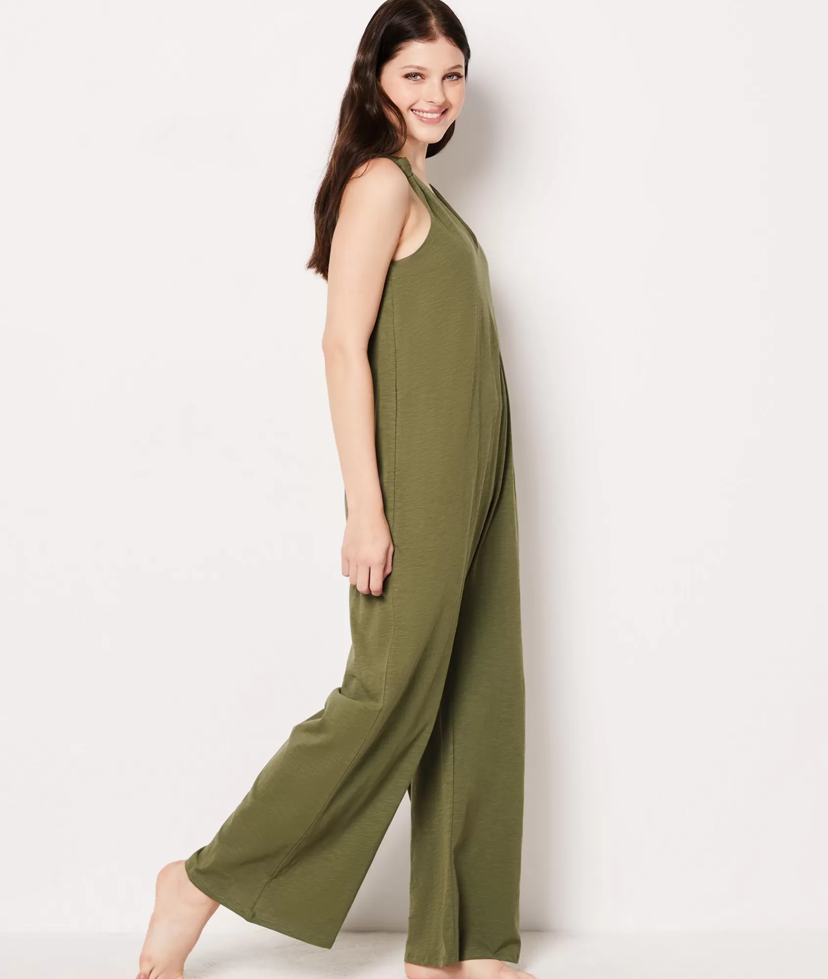 Etam Pyjama Jumpsuits>Cotton Pyjama Jumpsuit