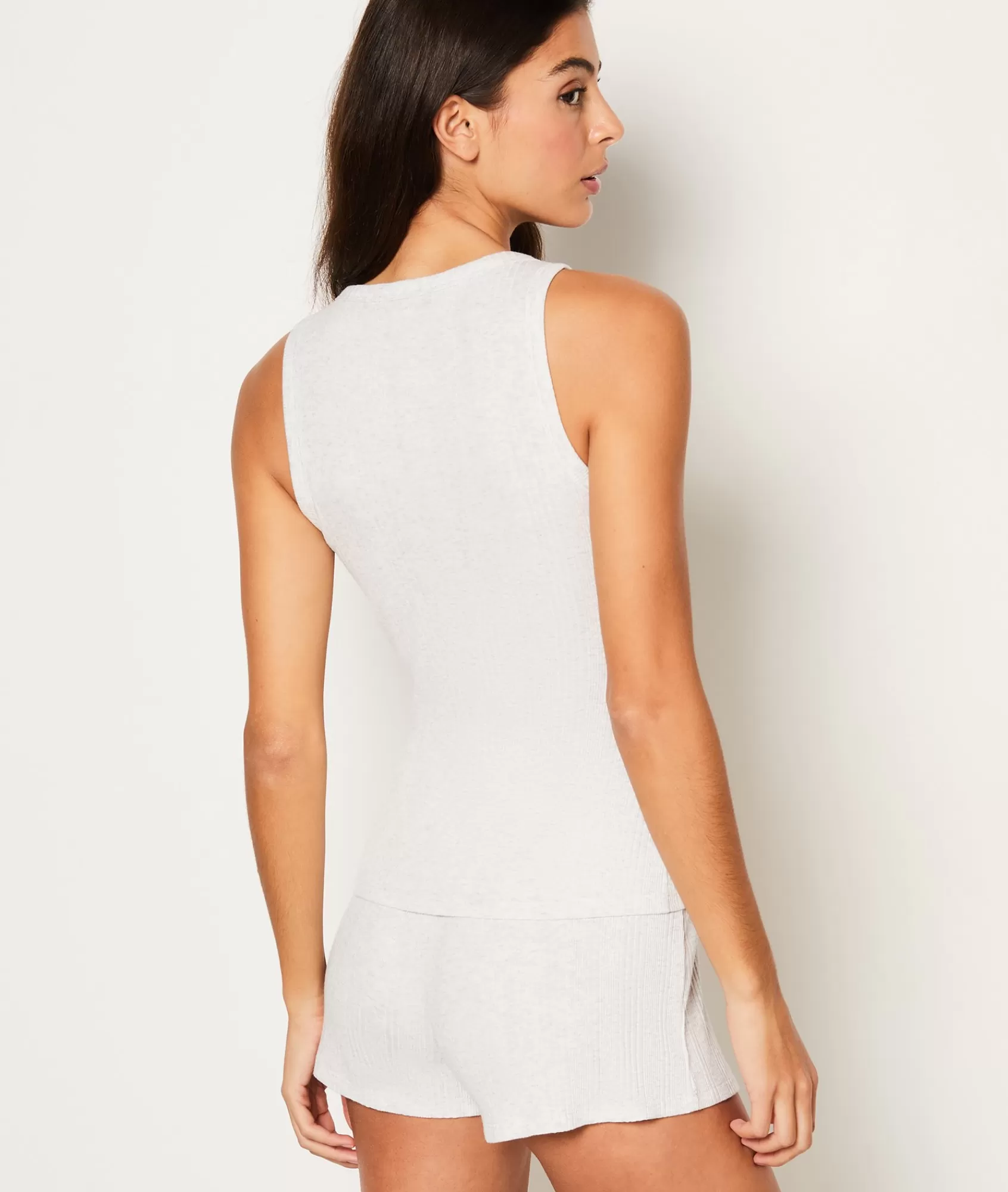 Etam Pyjama Tops>Débardeur côtelé en coton