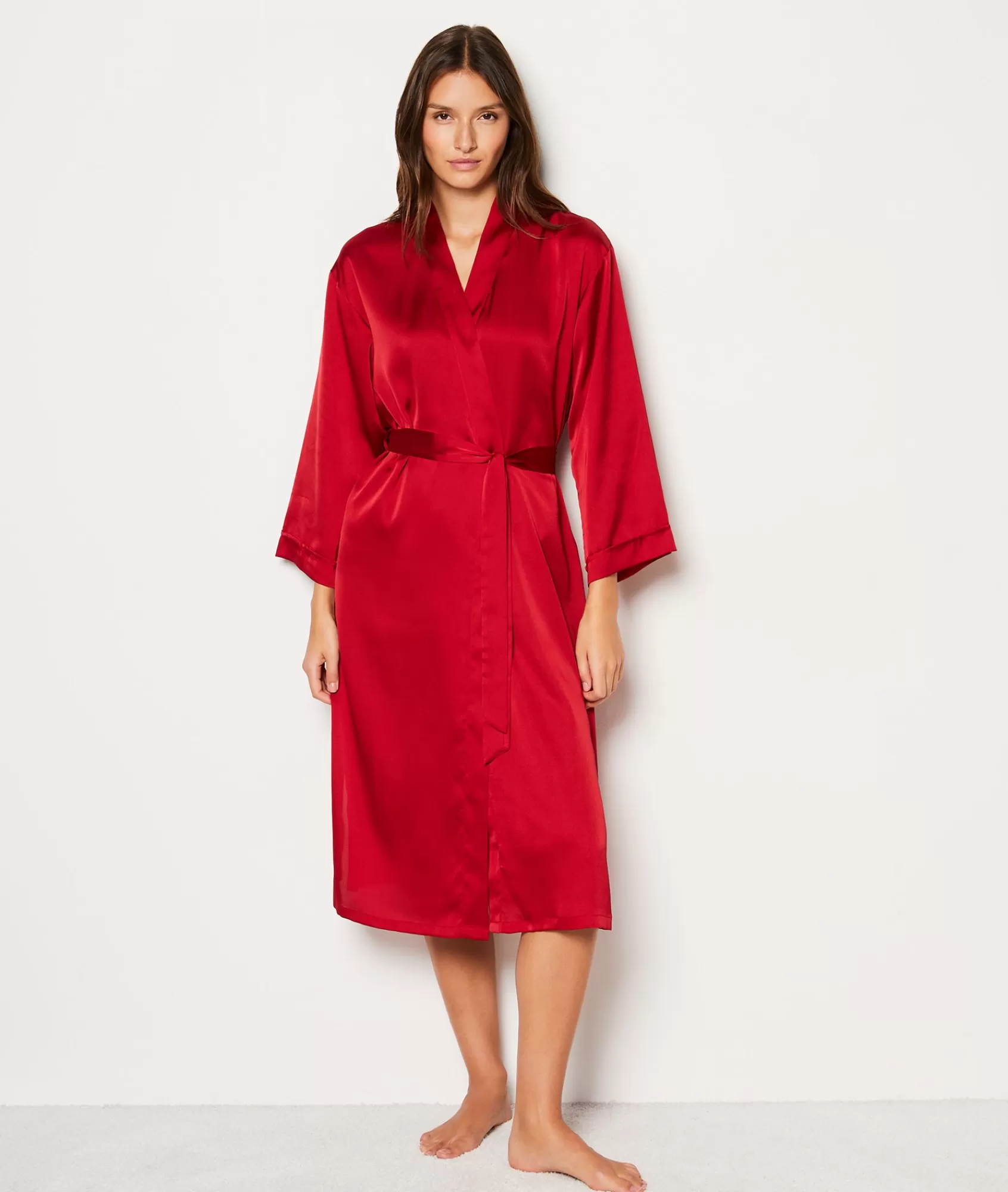 Etam Robes & Kimonos>Déshabillé satiné