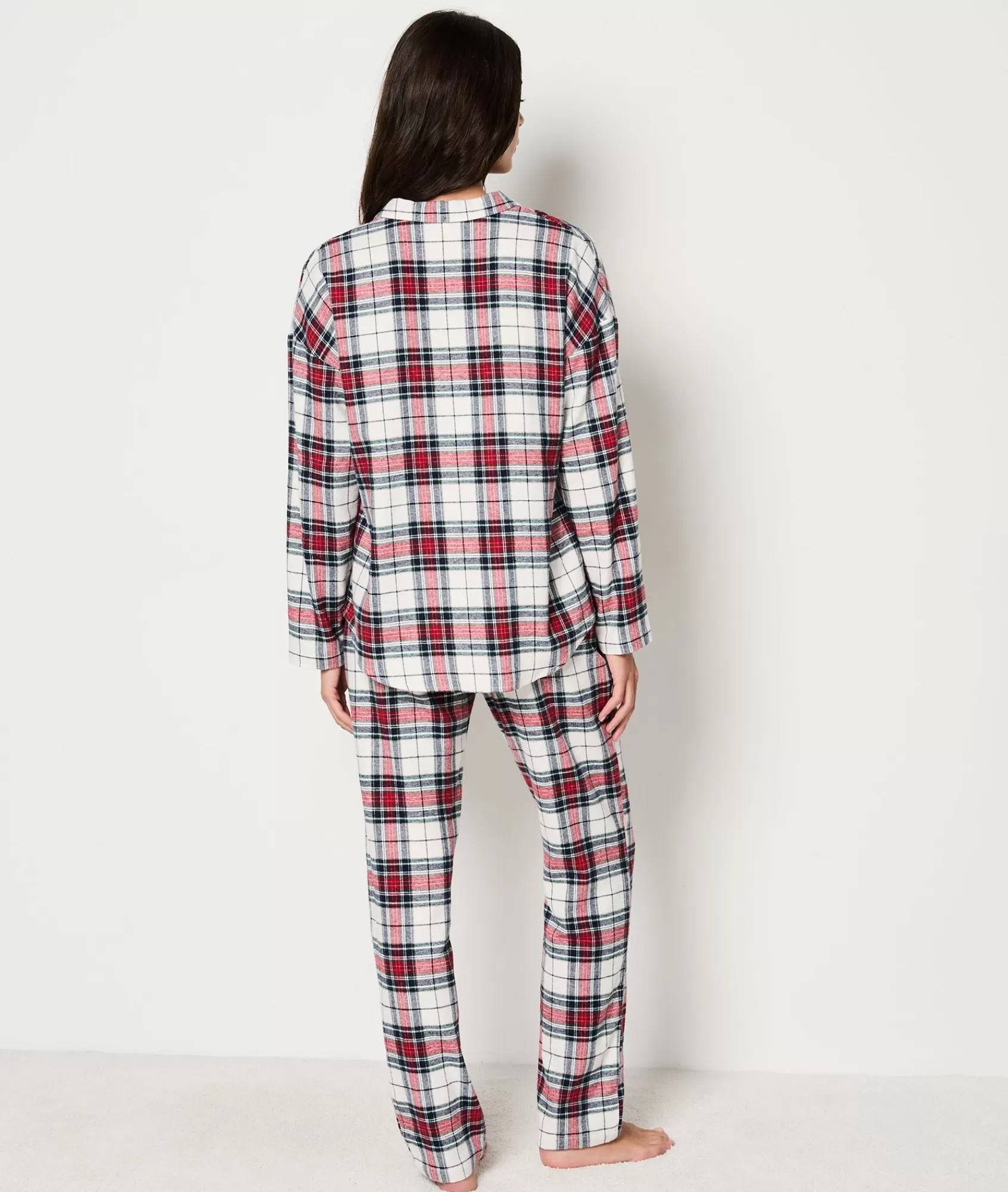 Etam 2 And 3-piece Pyjamas>Ensemble 2 pièces de pyjama en coton à carreaux