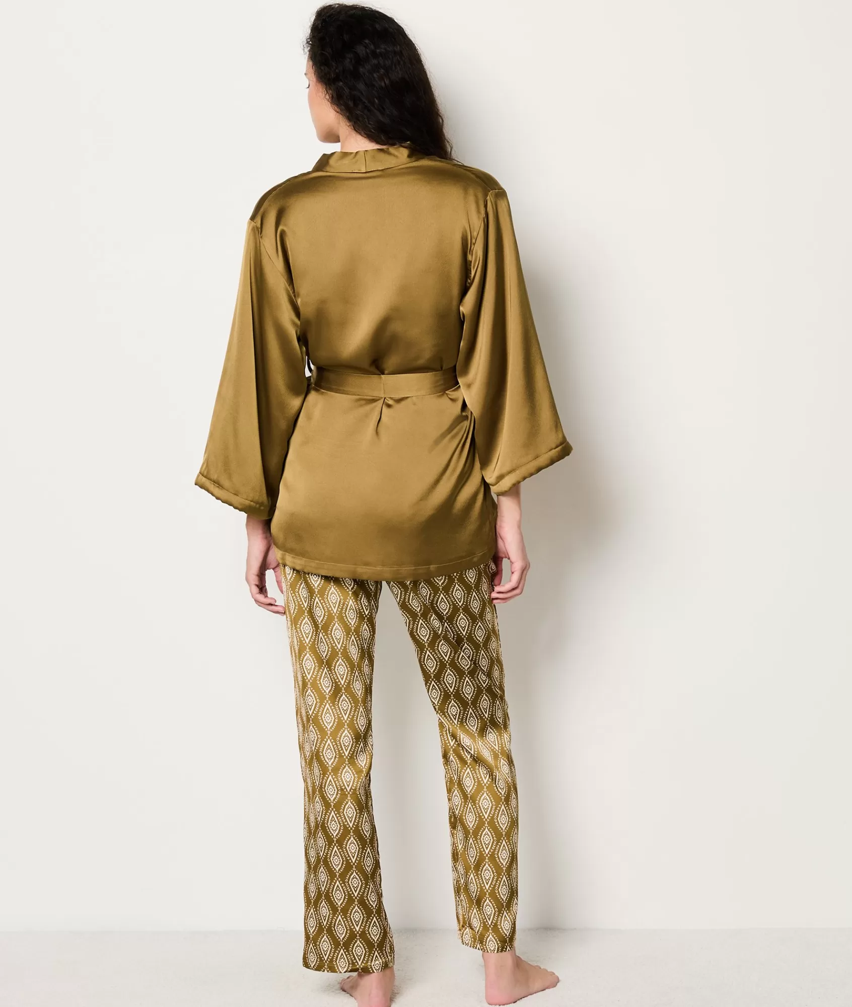Etam 2 And 3-piece Pyjamas>Ensemble 3 pièces de pyjamas satiné