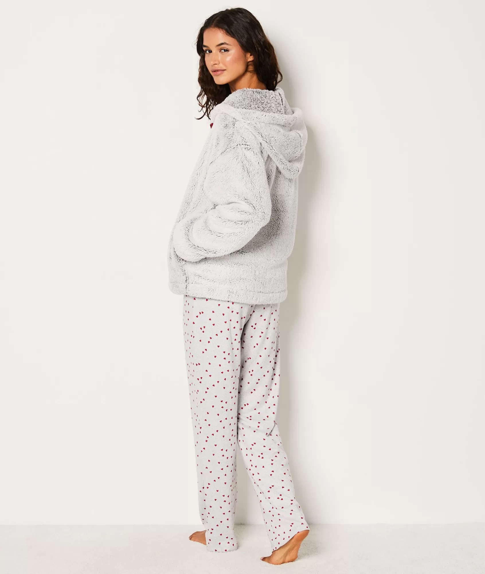 Etam 2 And 3-piece Pyjamas>Ensemble 3 pièces de pyjamas veste polaire