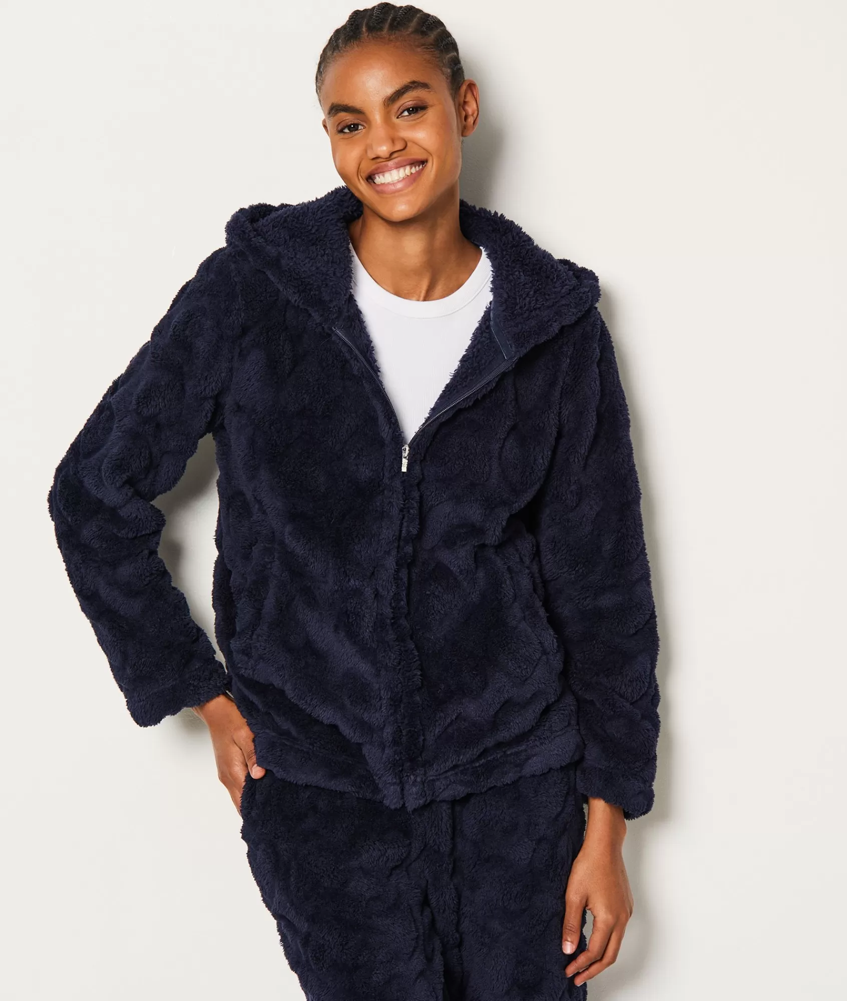 Etam Pyjama Ponchos, Sweatshirts & Jackets>Fleece Hoodie