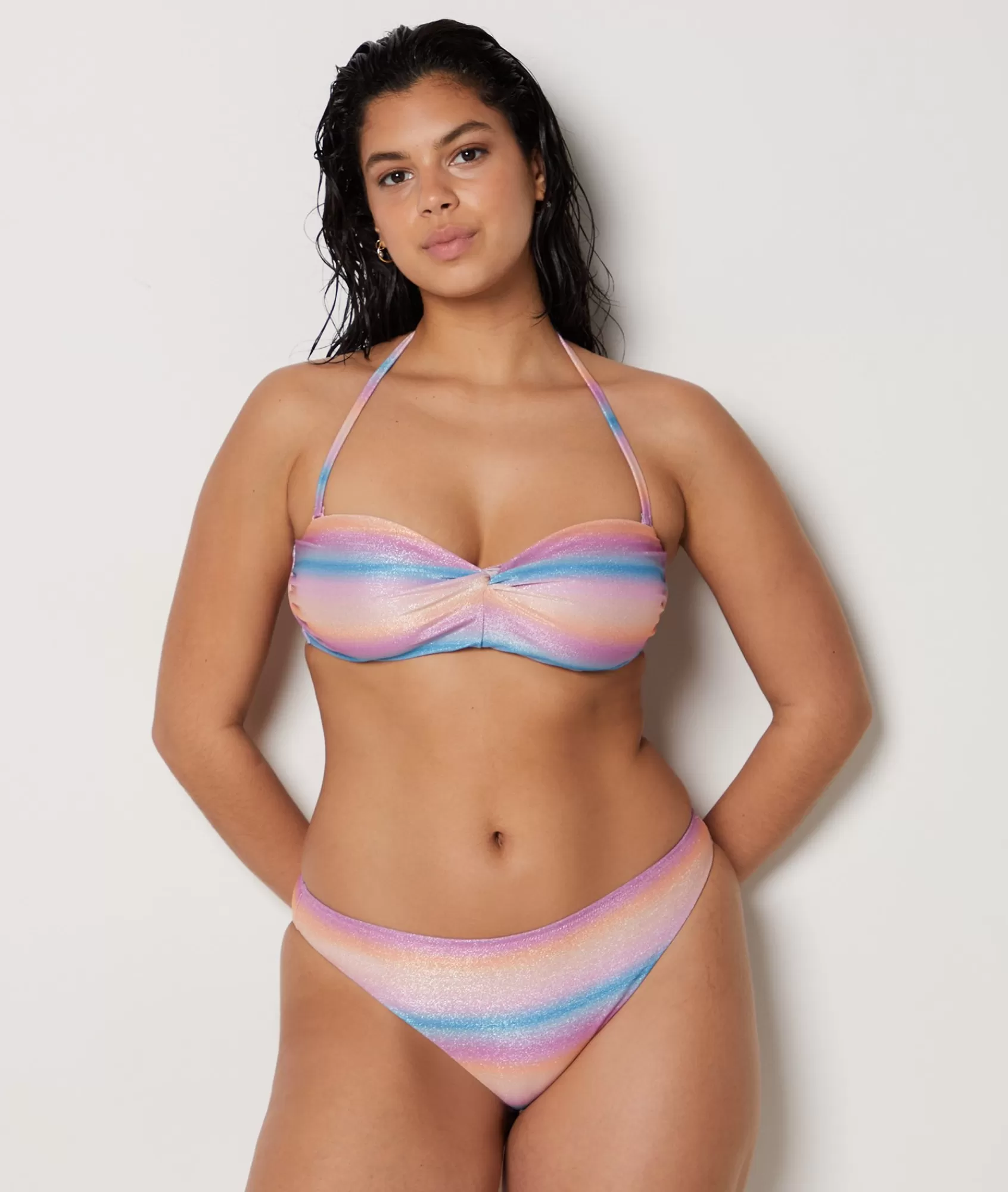 Etam Curve Swimwear>Glitter Bikini Bottom