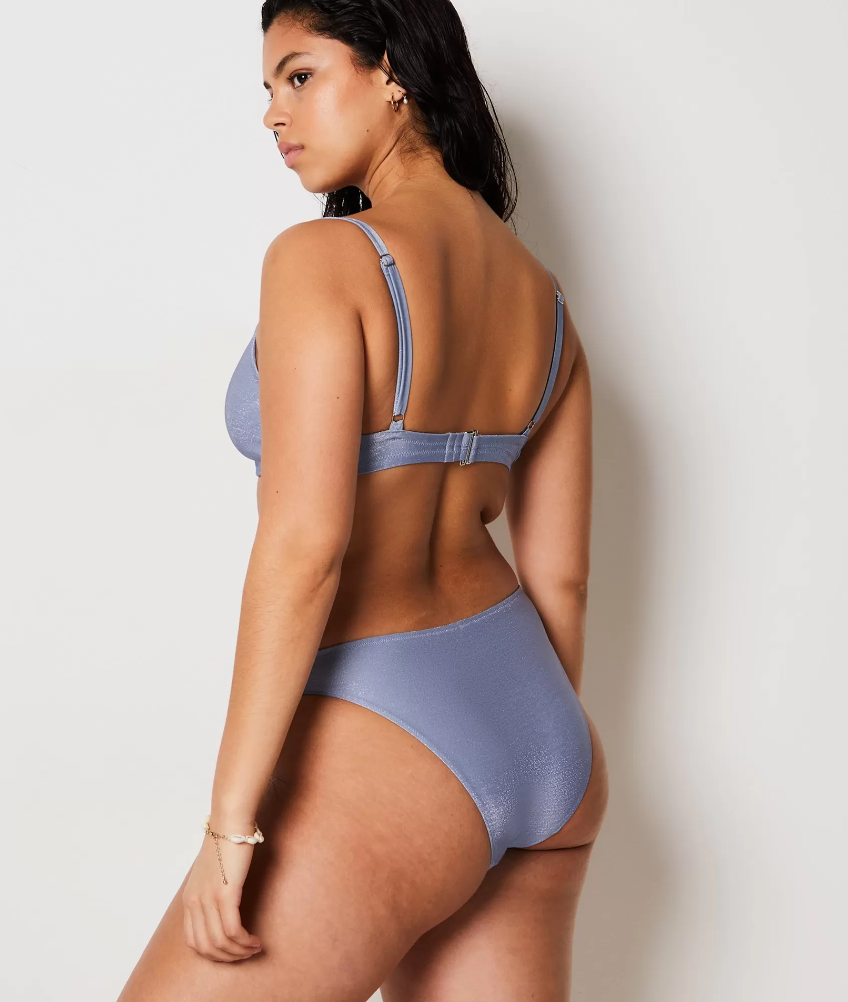 Etam Curve Swimwear>Glitter Bikini Bottom