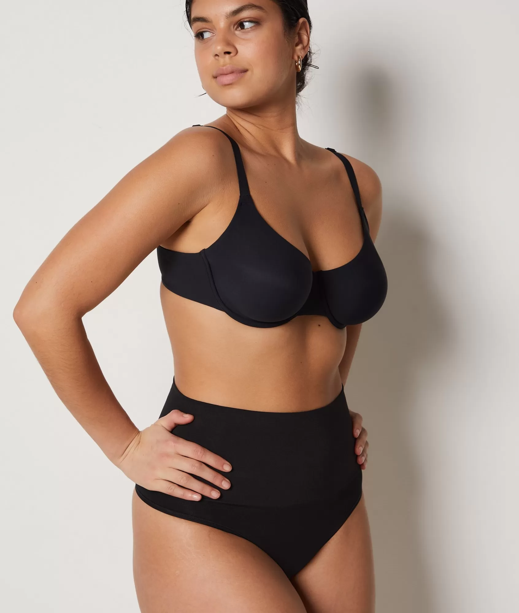 Etam High-waist | Thongs>High Waist Thong - Medium Control