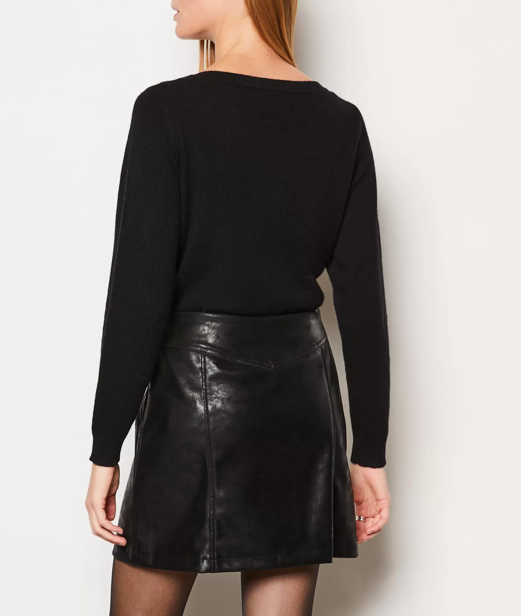 Etam Skirts>Jupe courte simili cuir