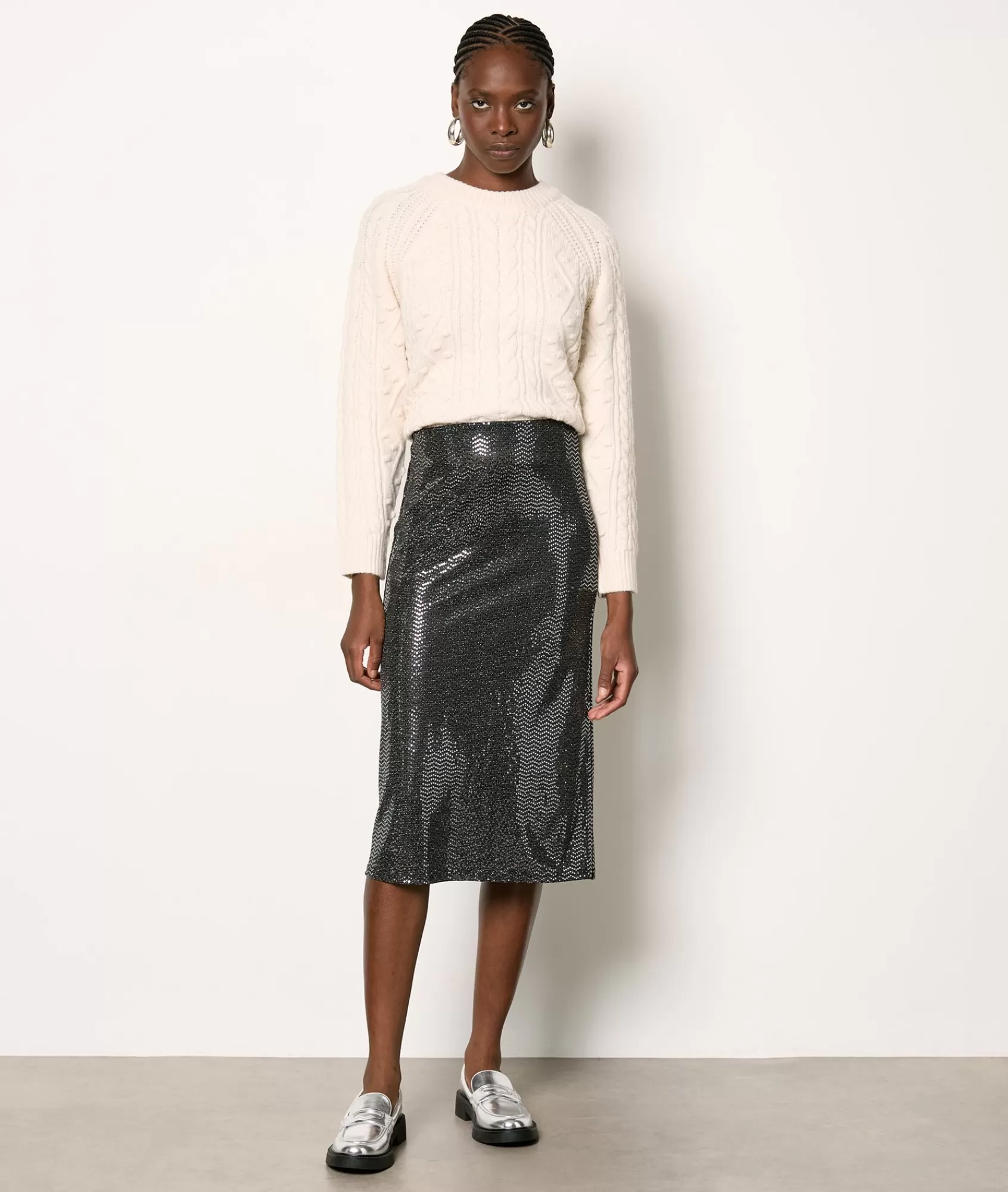 Etam Skirts>Jupe midi irisée