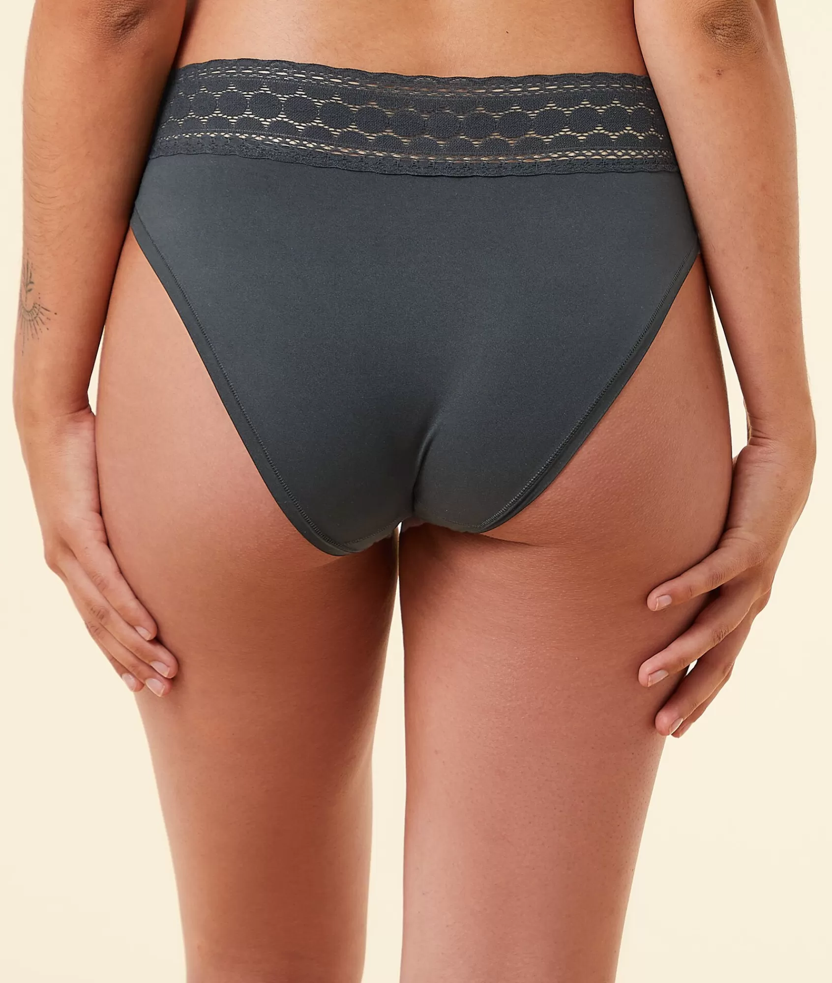 Etam Briefs>Lace Detail Brief