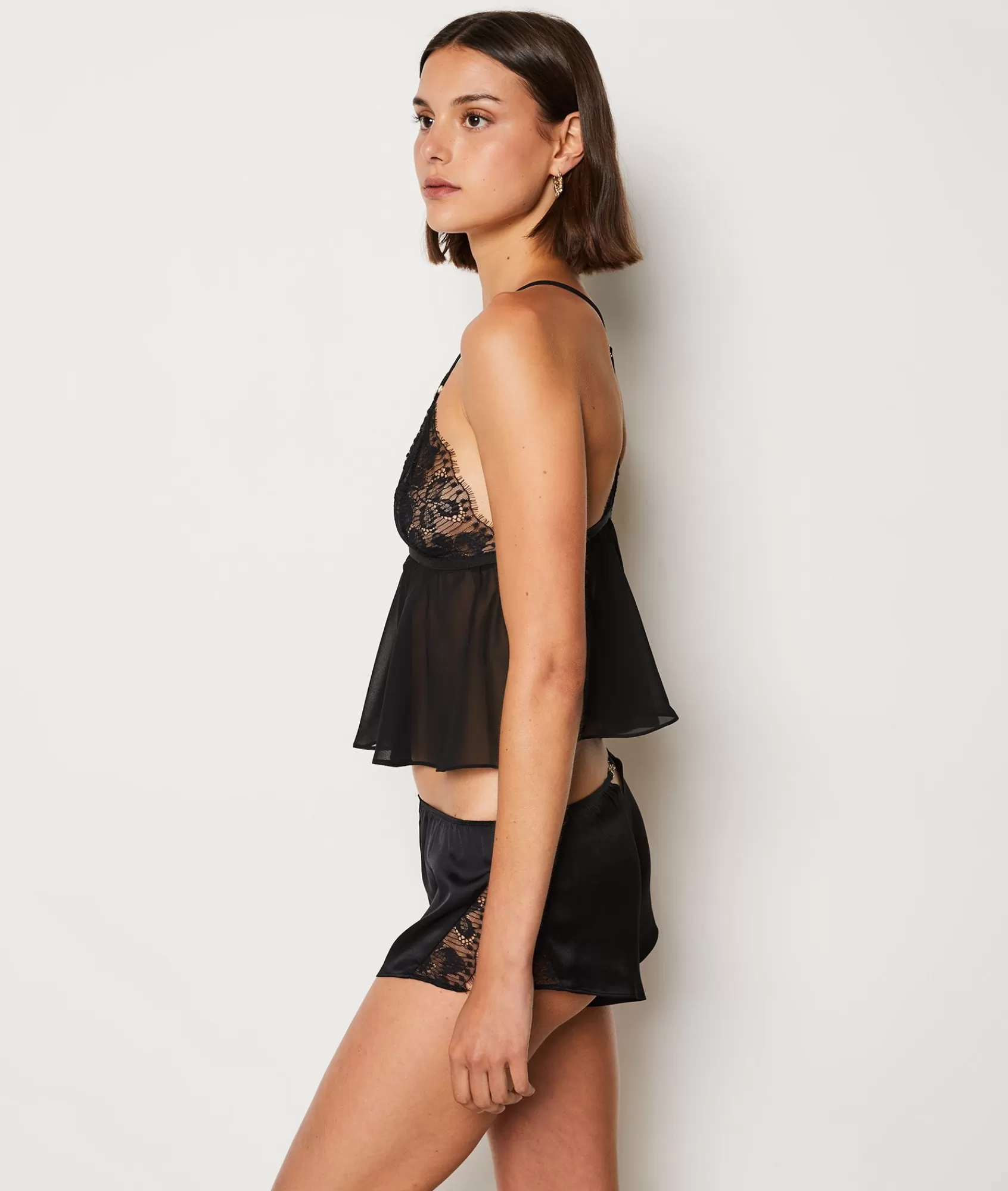 Etam Pyjama Tops>Lace Neckline Camisole