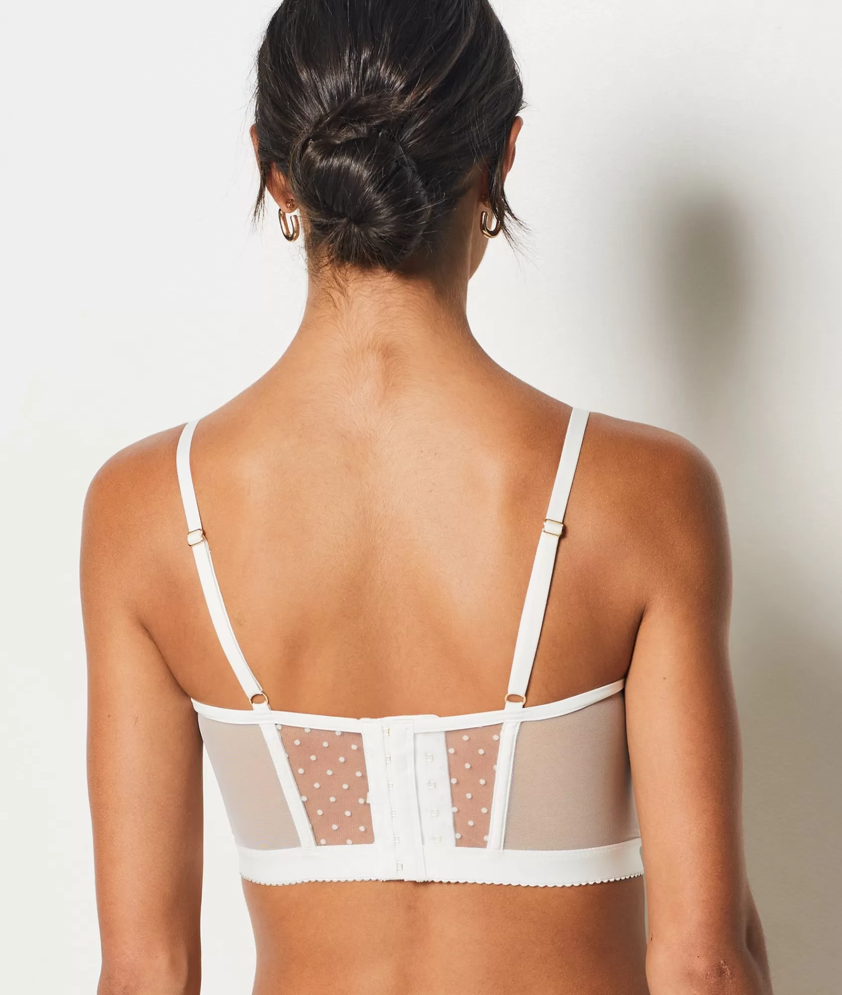 Etam Bustiers | Balconette Bras>Lightly Lined Lace Bustier Bra