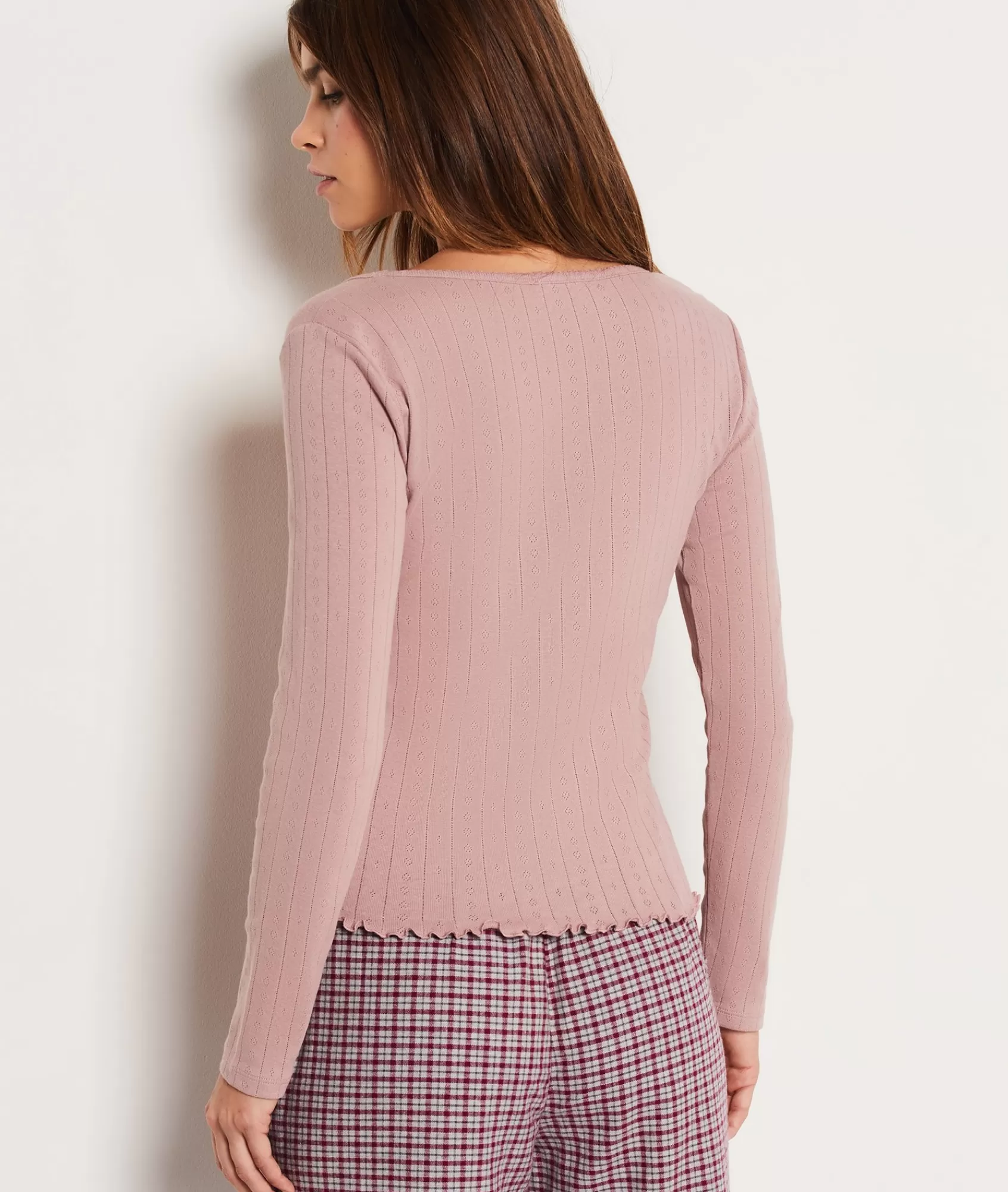 Etam Pyjama Tops>Long-sleeved Pyjama T-shirt