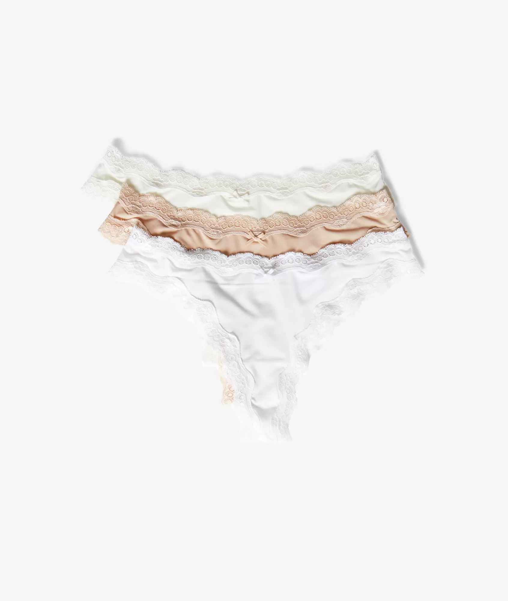 Etam Multipack Briefs>Lot de 3 tangas en microfibre et dentelle
