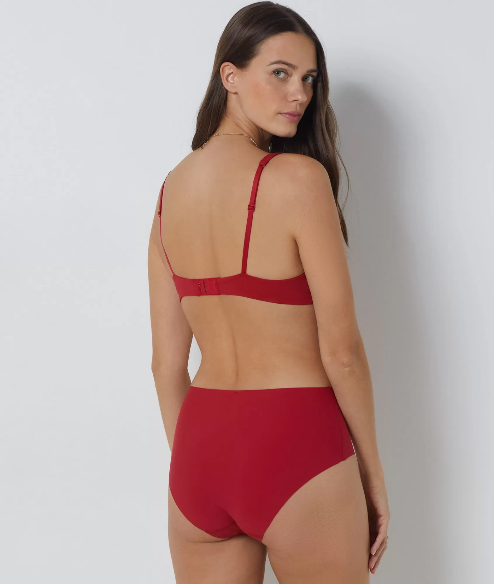 Etam High-waist | Briefs>Mid-rise microfiber Brief