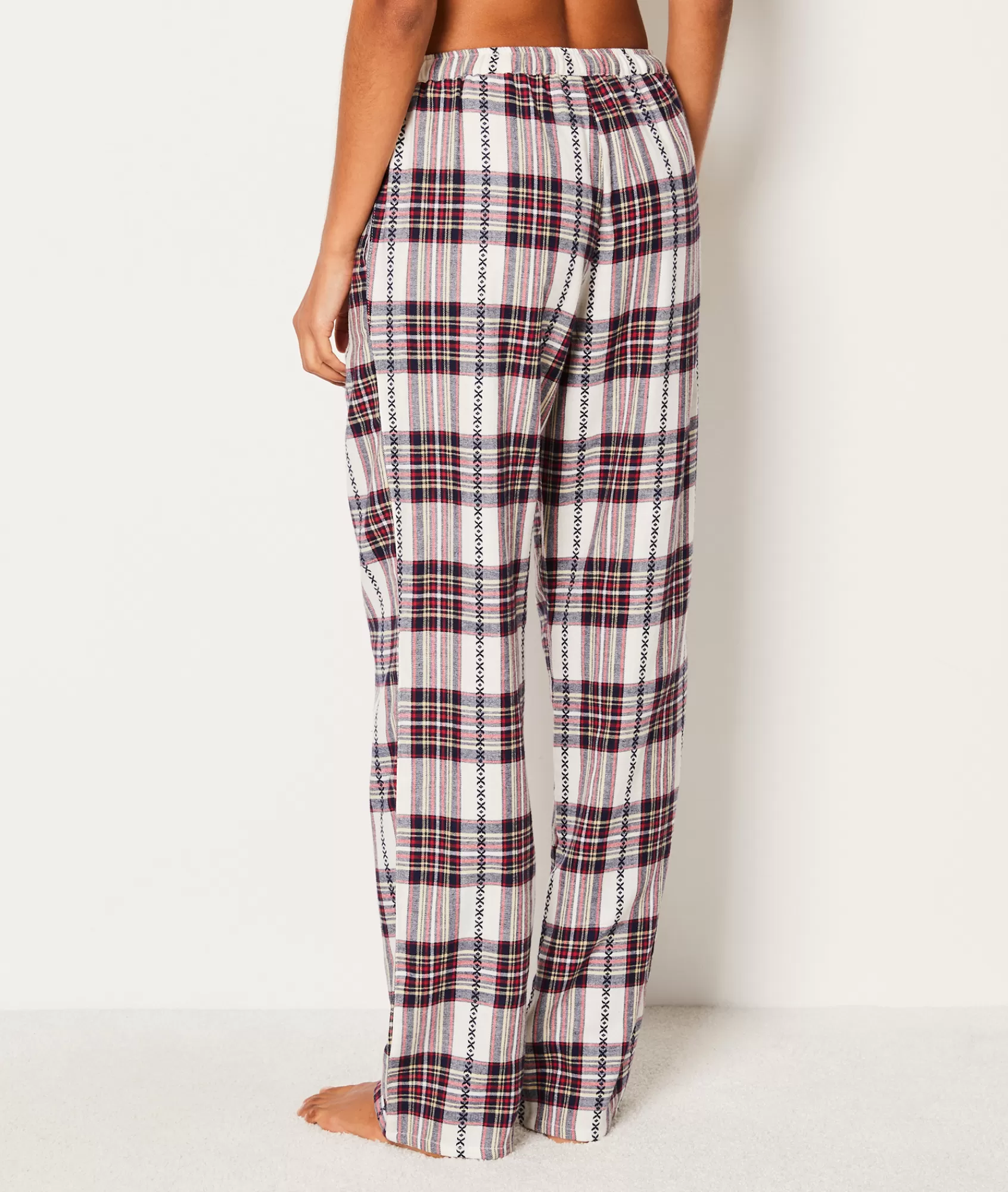 Etam Pyjama Bottoms>Pantalon de pyjama en coton à carreaux