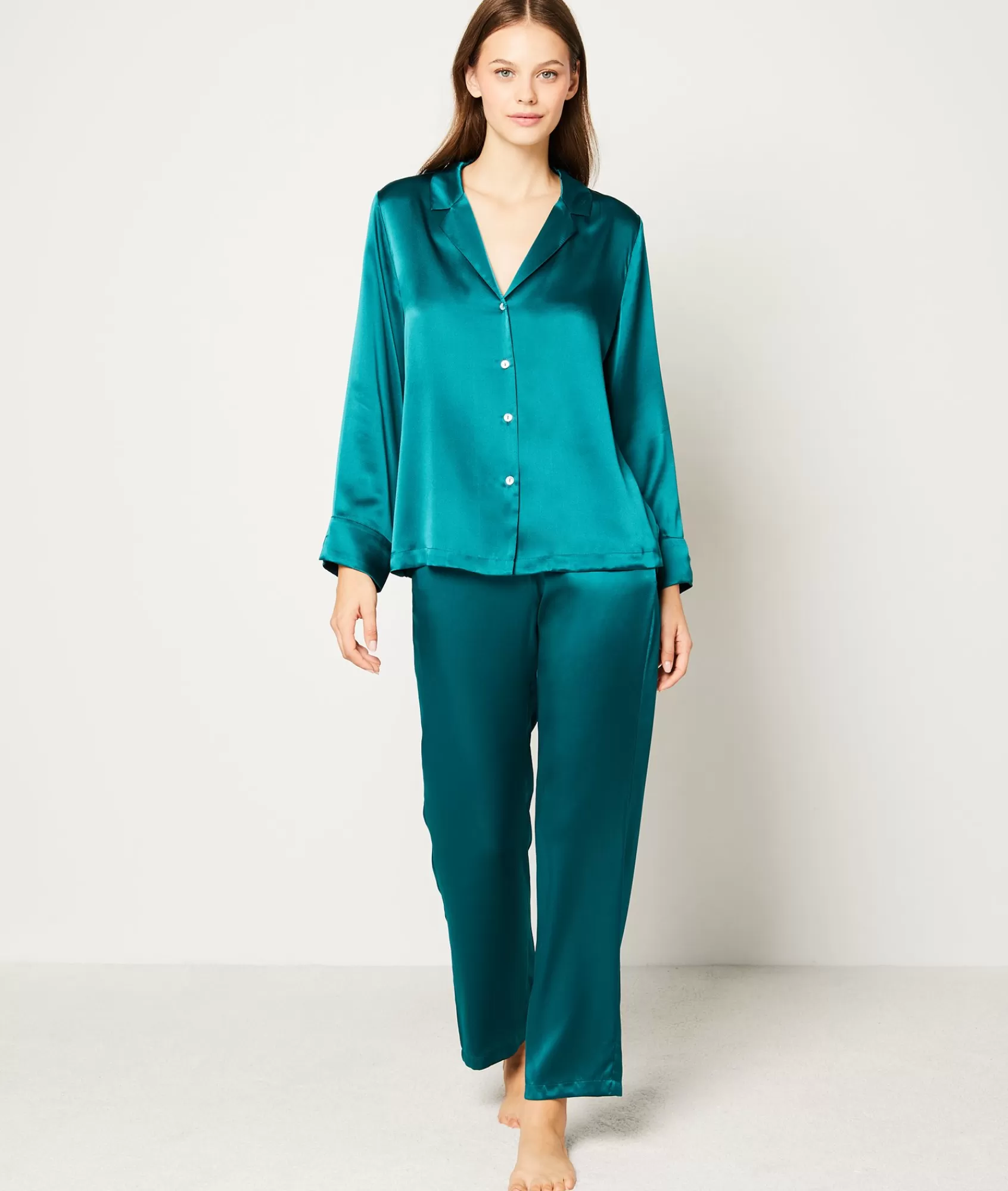 Etam Pyjama Bottoms>Pantalon de pyjama en soie