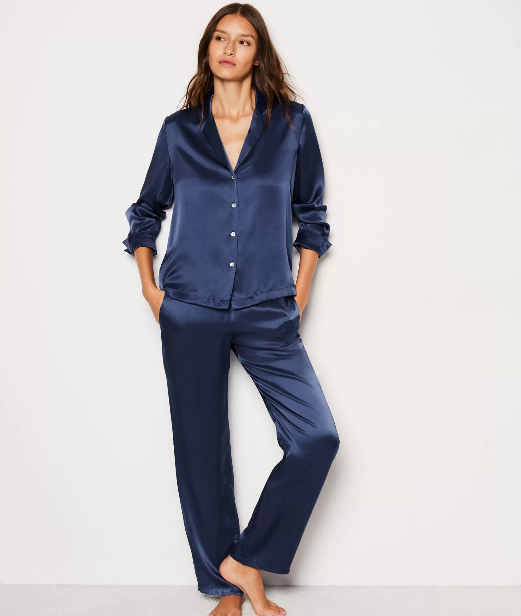 Etam Pyjama Bottoms>Pantalon de pyjama en soie