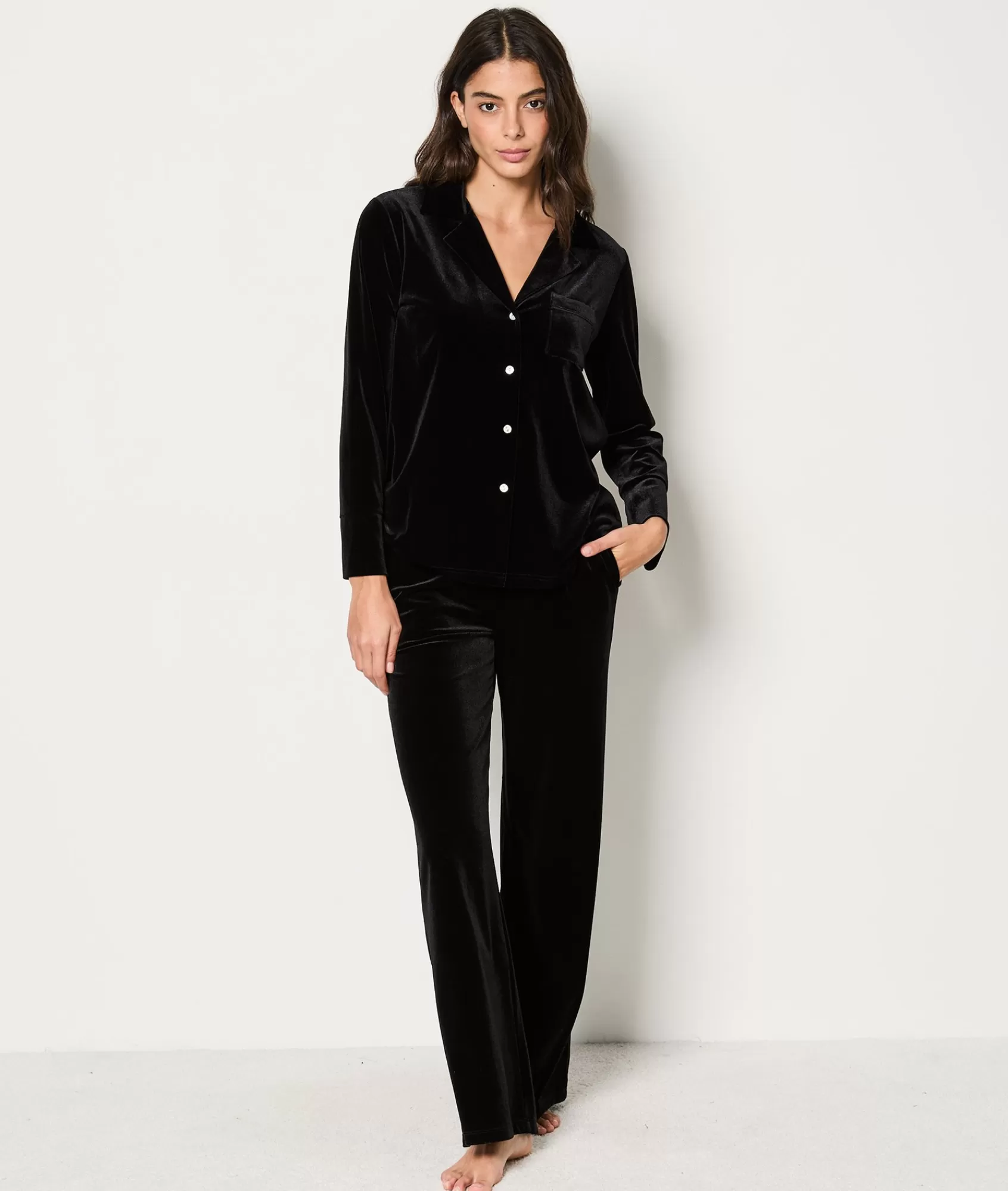 Etam Pyjama Bottoms>Pantalon de pyjama en velours