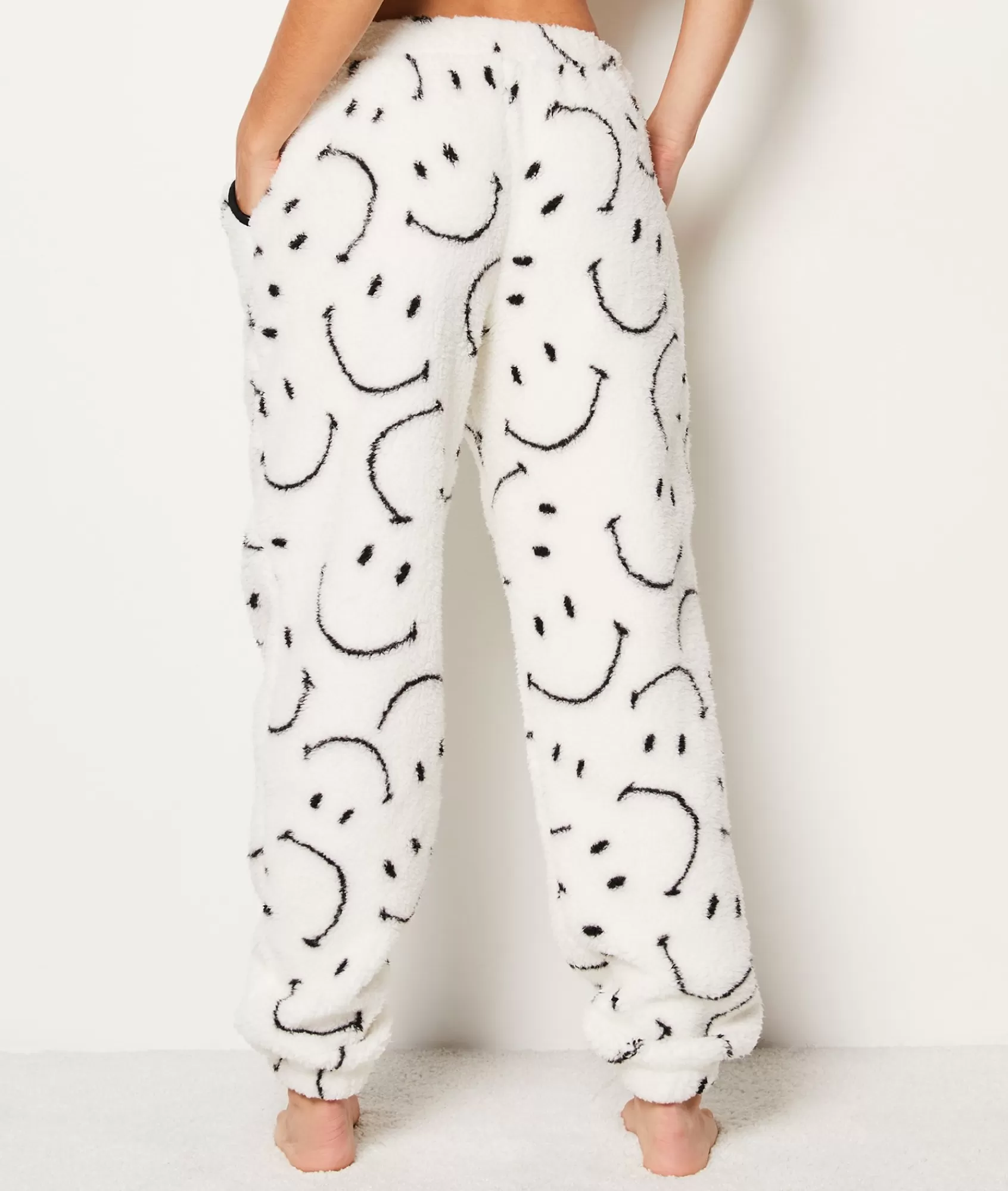 Etam Pyjama Bottoms>Pantalon de pyjama polaire Smiley®ORIGINALS