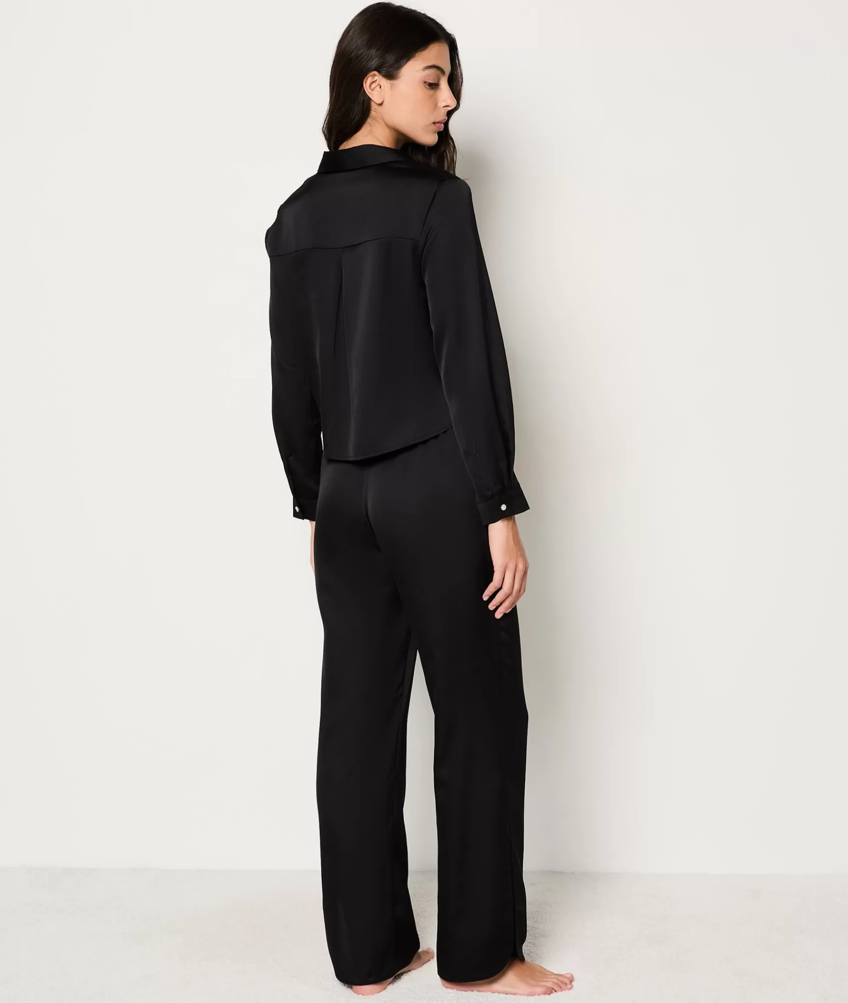 Etam Pyjama Bottoms>Pantalon de pyjama satiné