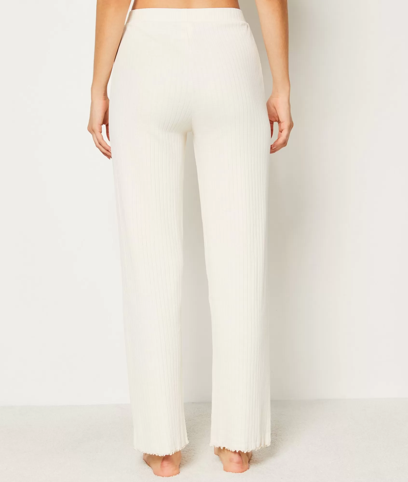 Etam Pyjama Bottoms>Pointelle Knit Pyjama Trousers