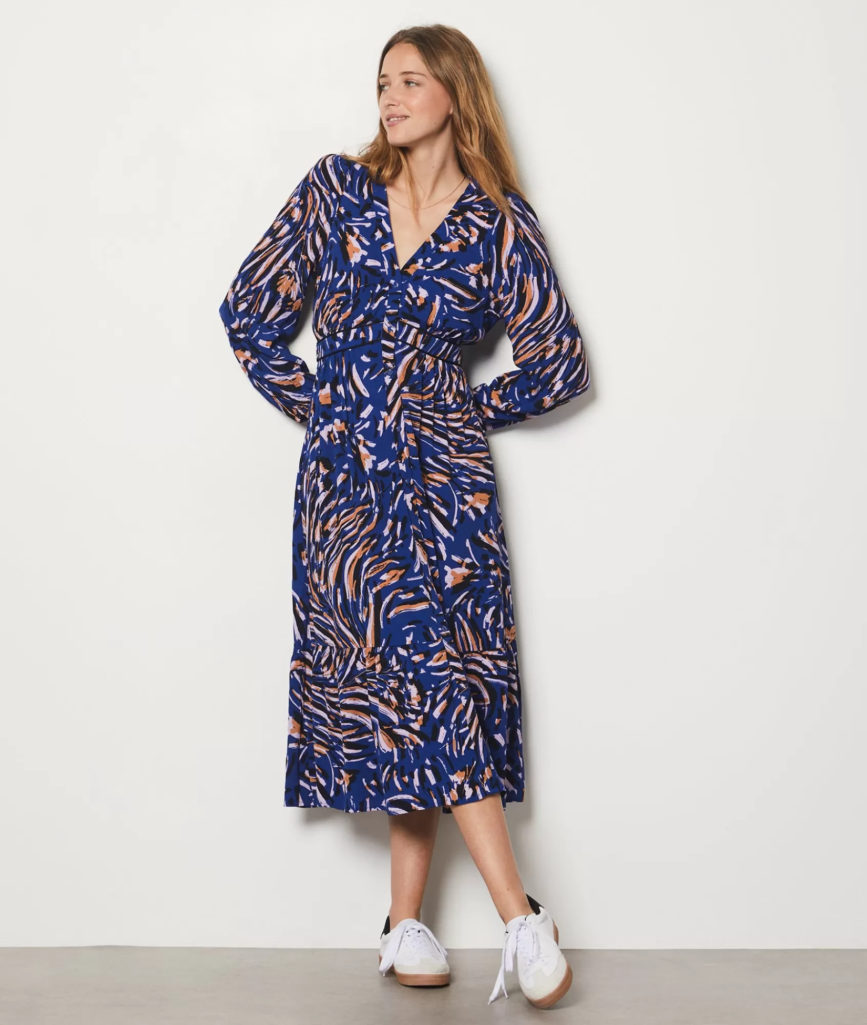 Etam Maxi Dresses>Printed Maxi Dress