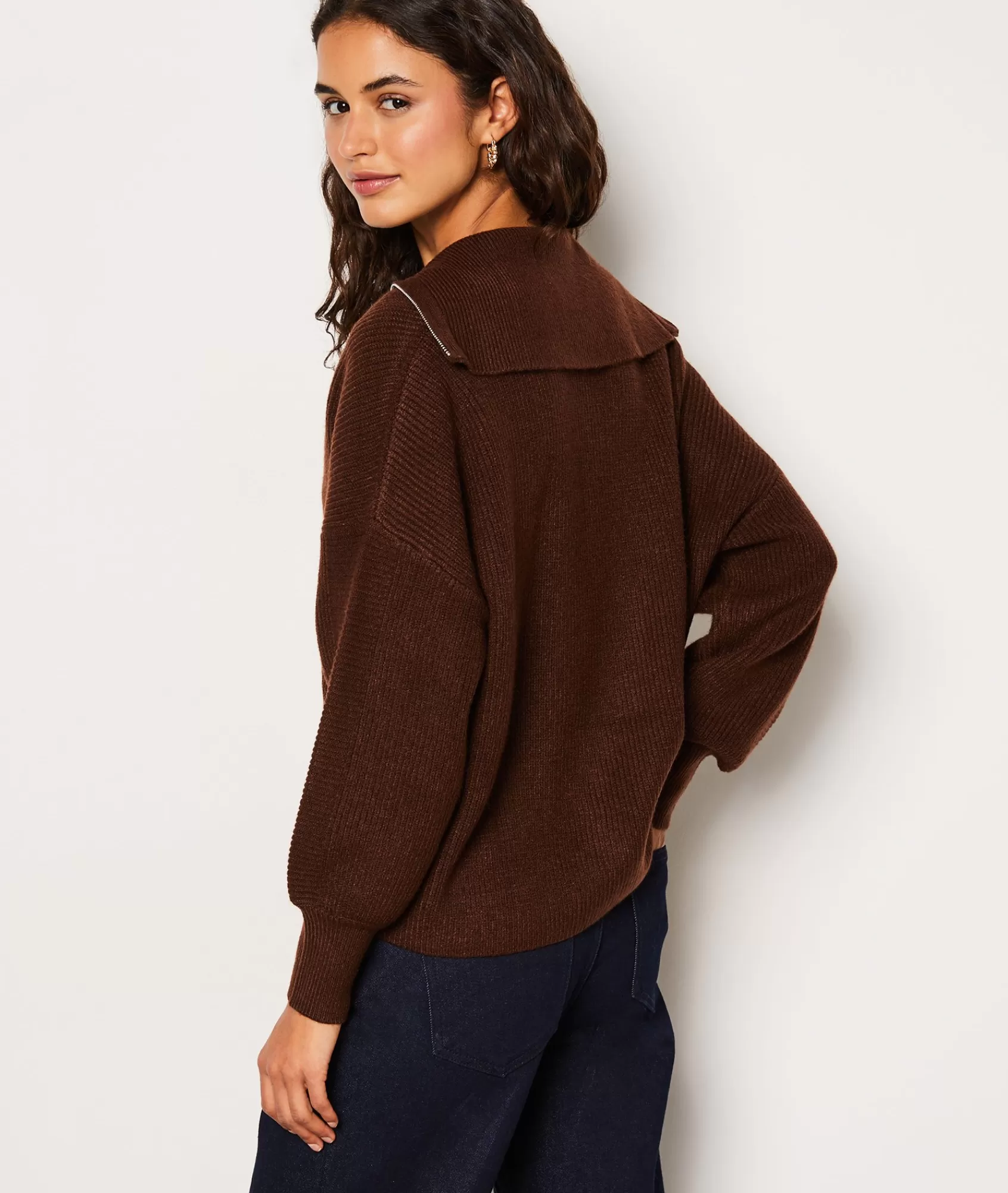 Etam Half-zip Collars>Pull col camionneur
