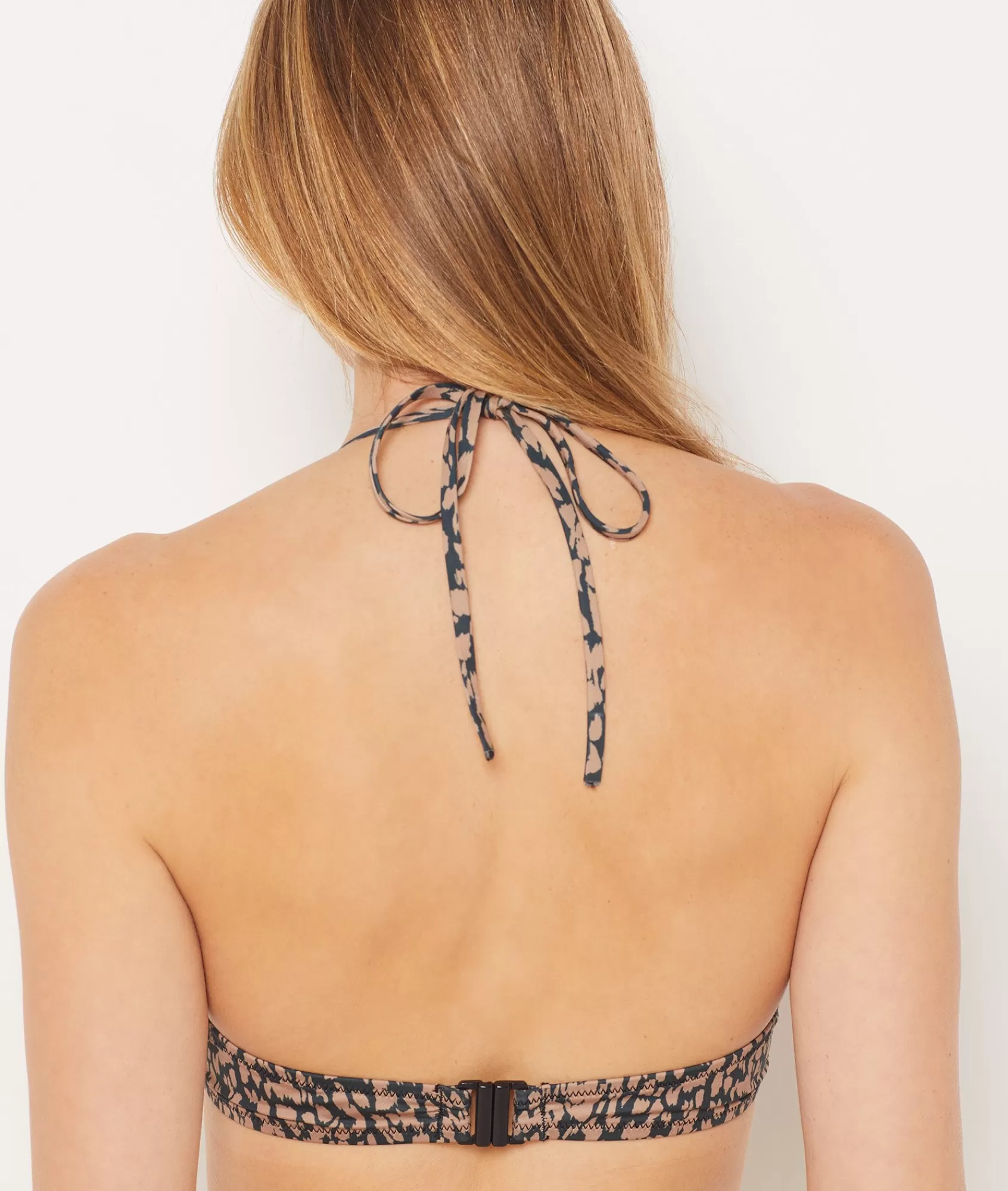 Etam Push-up Tops | More Responsible Swimwear>Push-up Bikini Top with Pattern