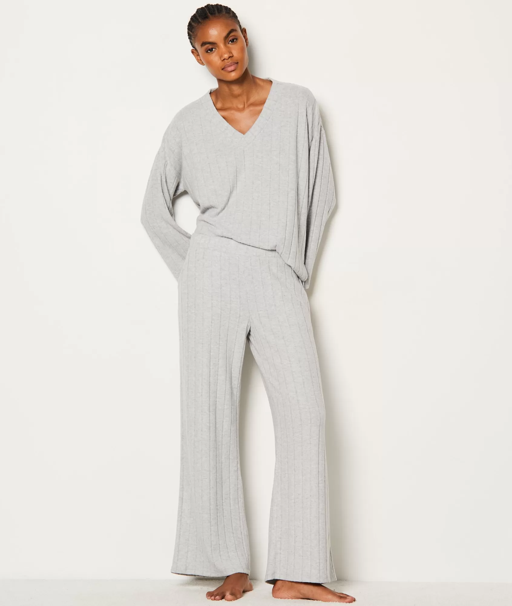 Etam Loungewear | Pyjama Bottoms>Ribbed Pyjama Bottoms
