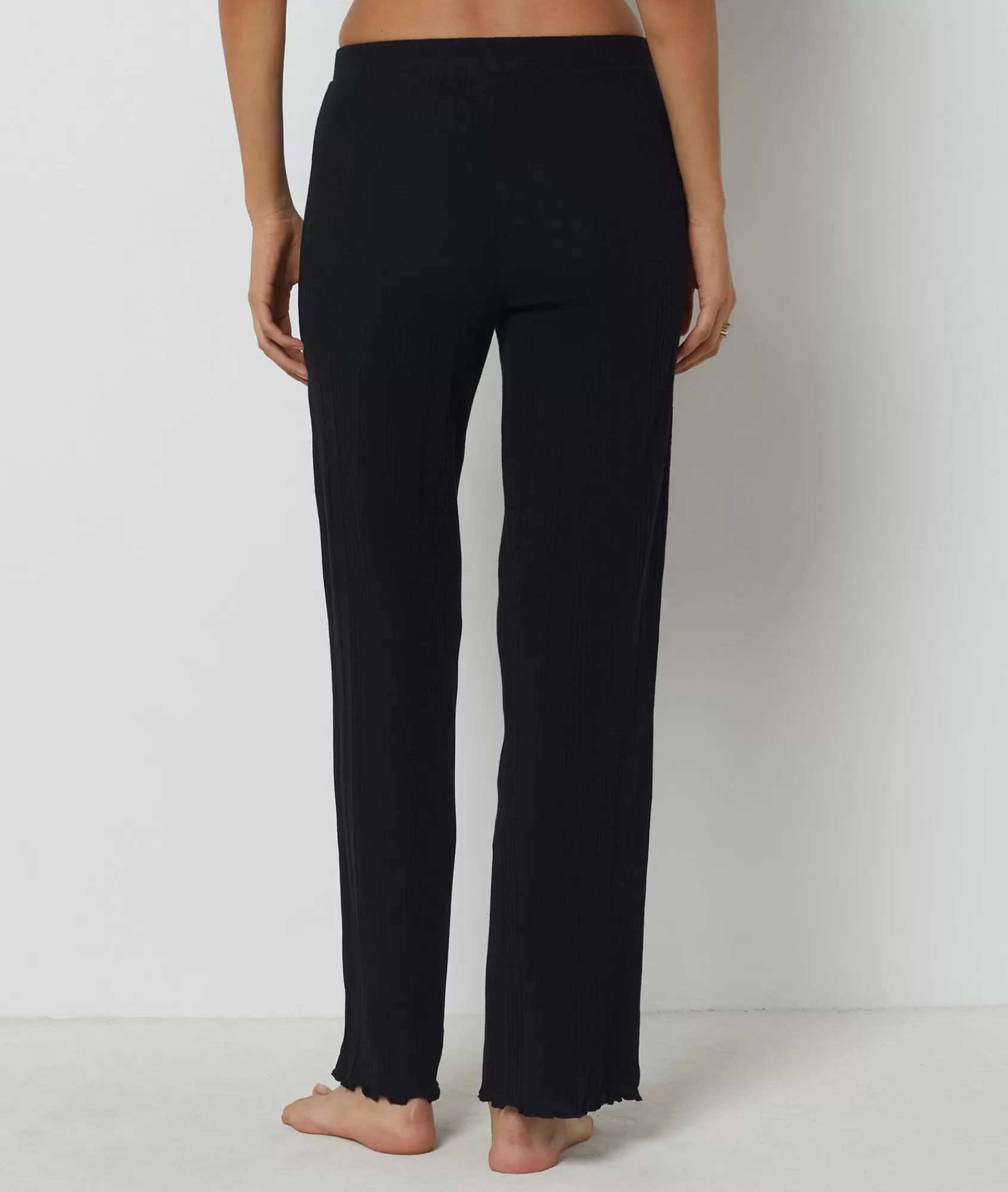 Etam Pyjama Bottoms>Ribbed Pyjama Bottoms