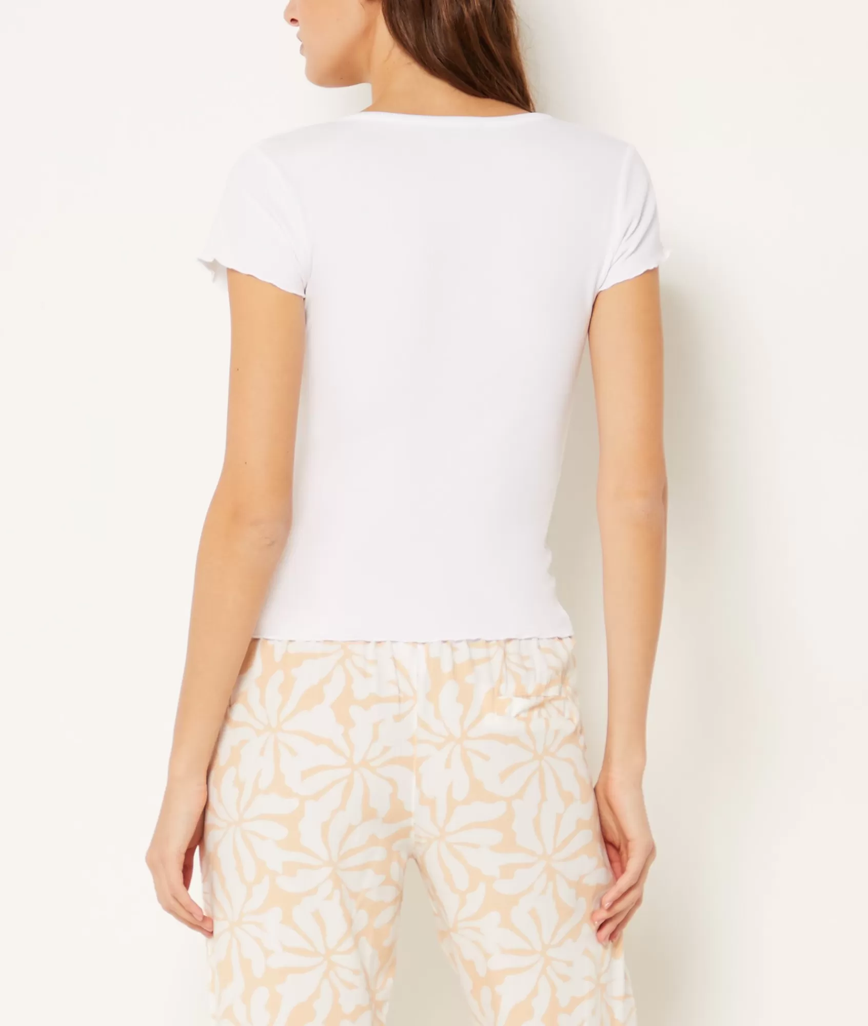 Etam Pyjama Tops>Ribbed T-shirt