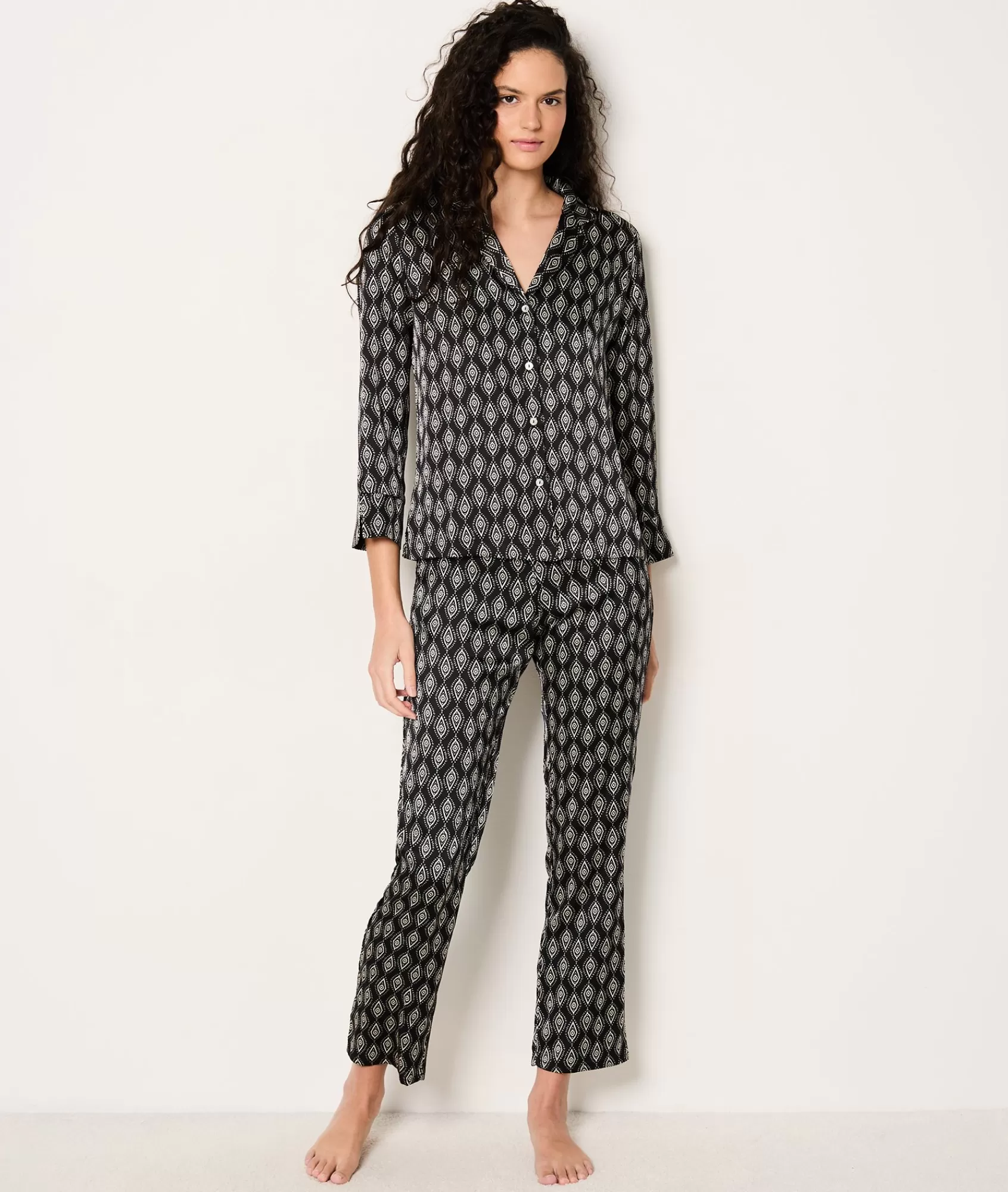 Etam Pyjama Bottoms>Satin Pyjama Bottoms