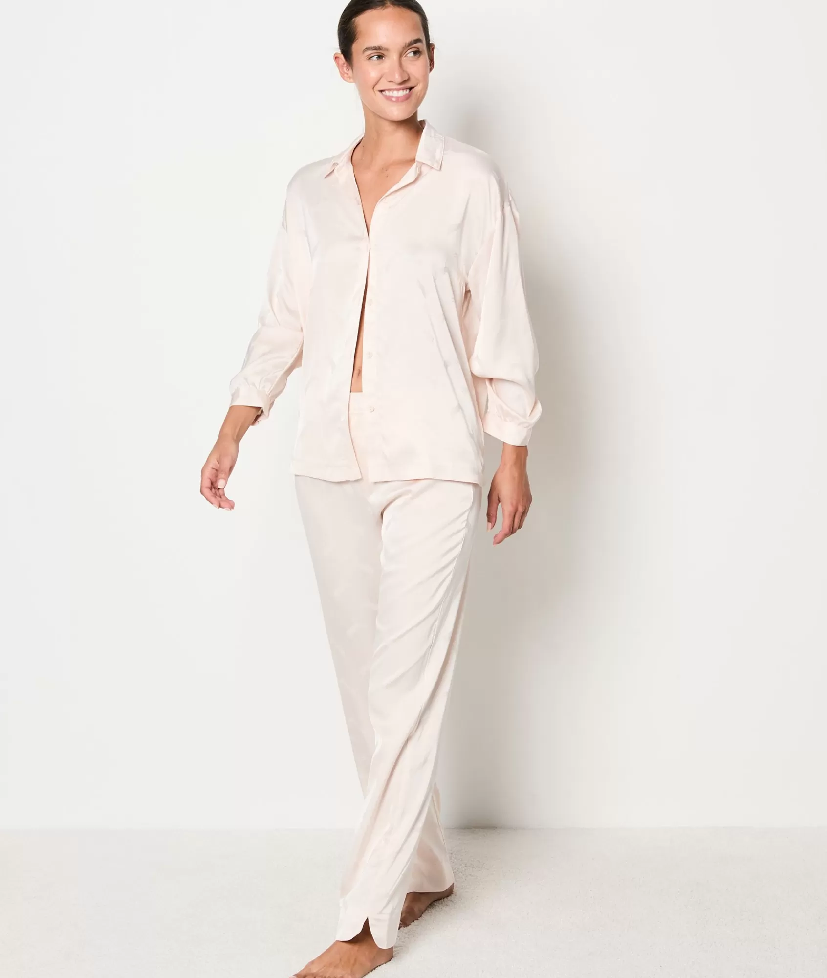 Etam Pyjama Bottoms>Satin Pyjama Trousers