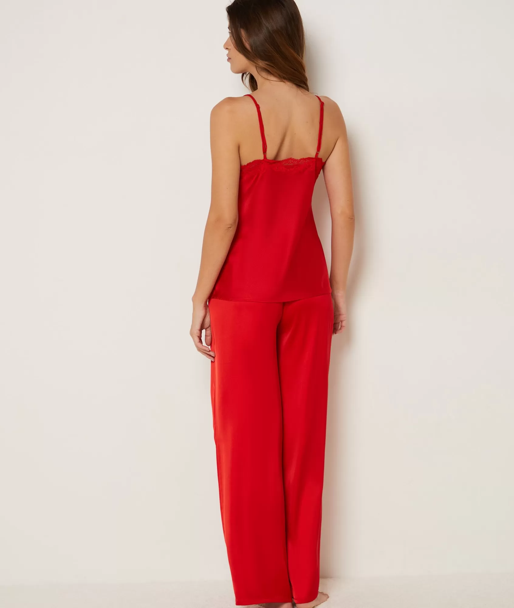 Etam Pyjama Bottoms>Satin Pyjama Trousers
