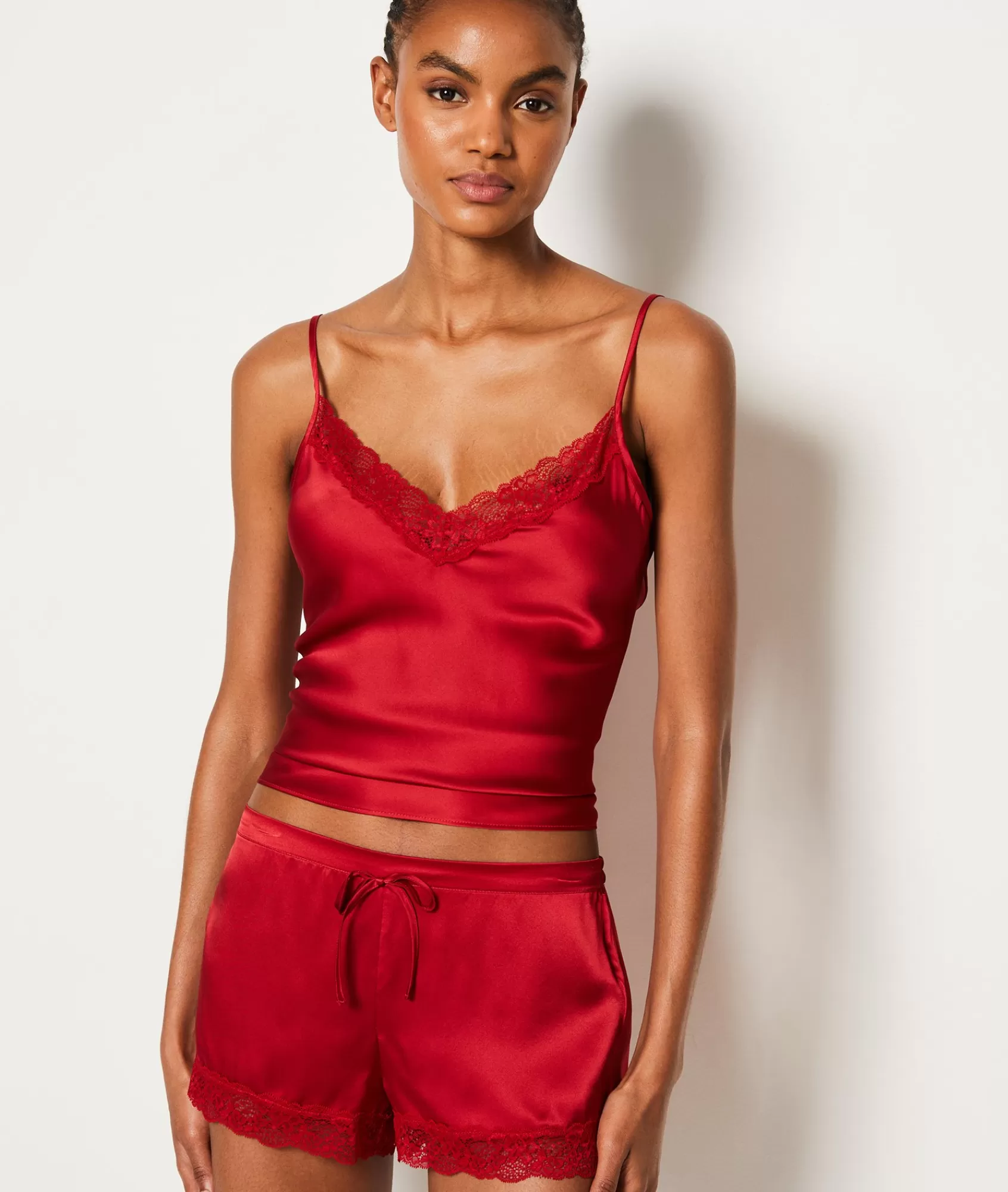 Etam Pyjama Bottoms>Short en soie