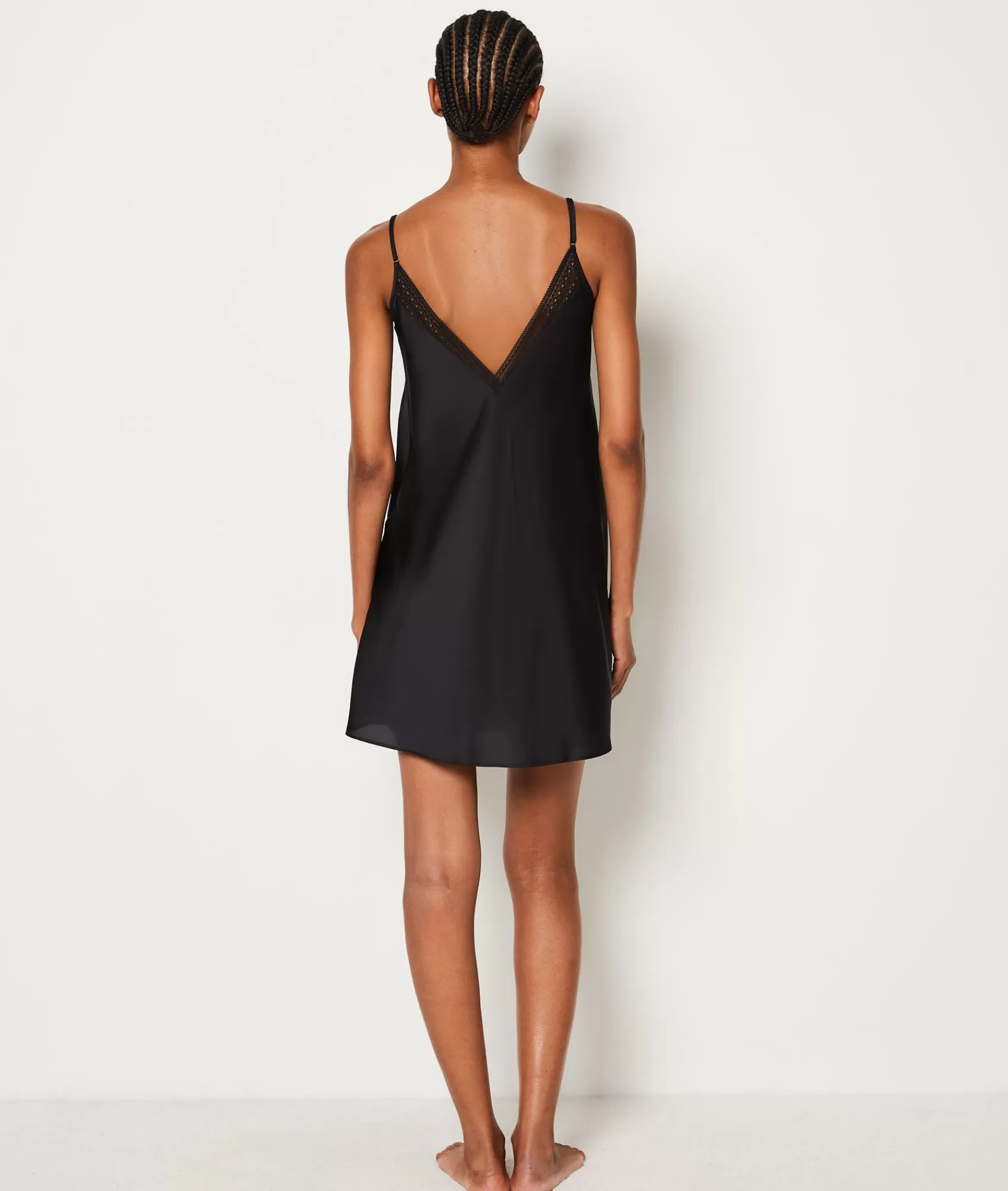 Etam Nightgowns>Short Satin Nightdress