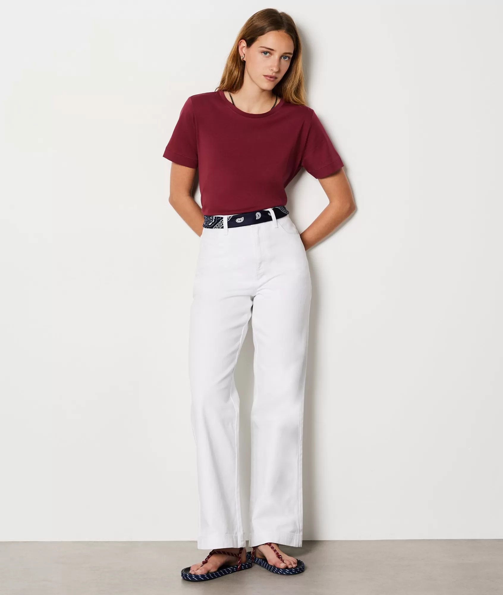 Etam T-shirts>Short-sleeved T-shirt 100% Cotton