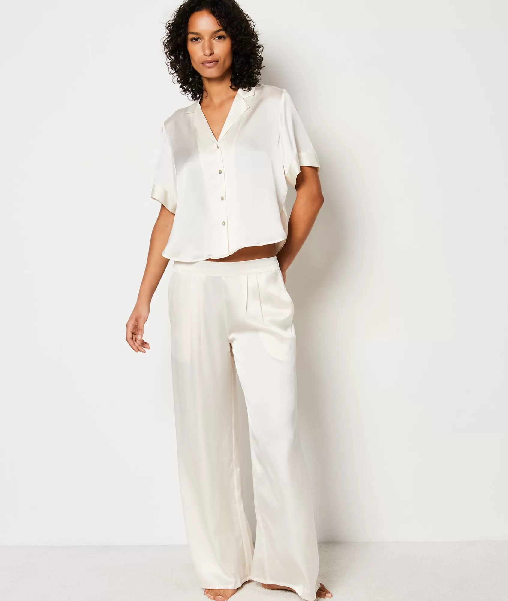Etam Pyjama Bottoms>Silk Pyjama Bottoms