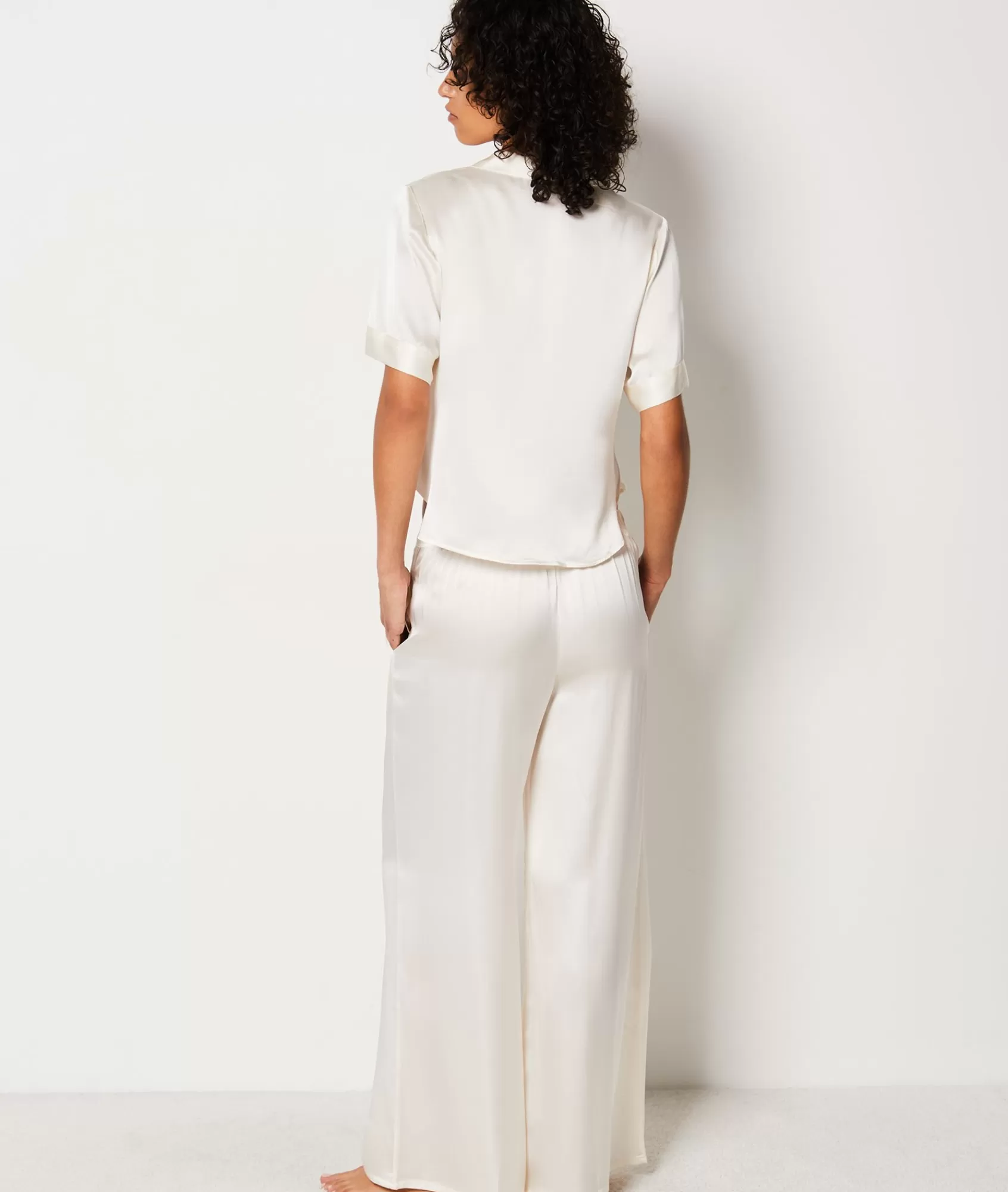 Etam Pyjama Bottoms>Silk Pyjama Bottoms