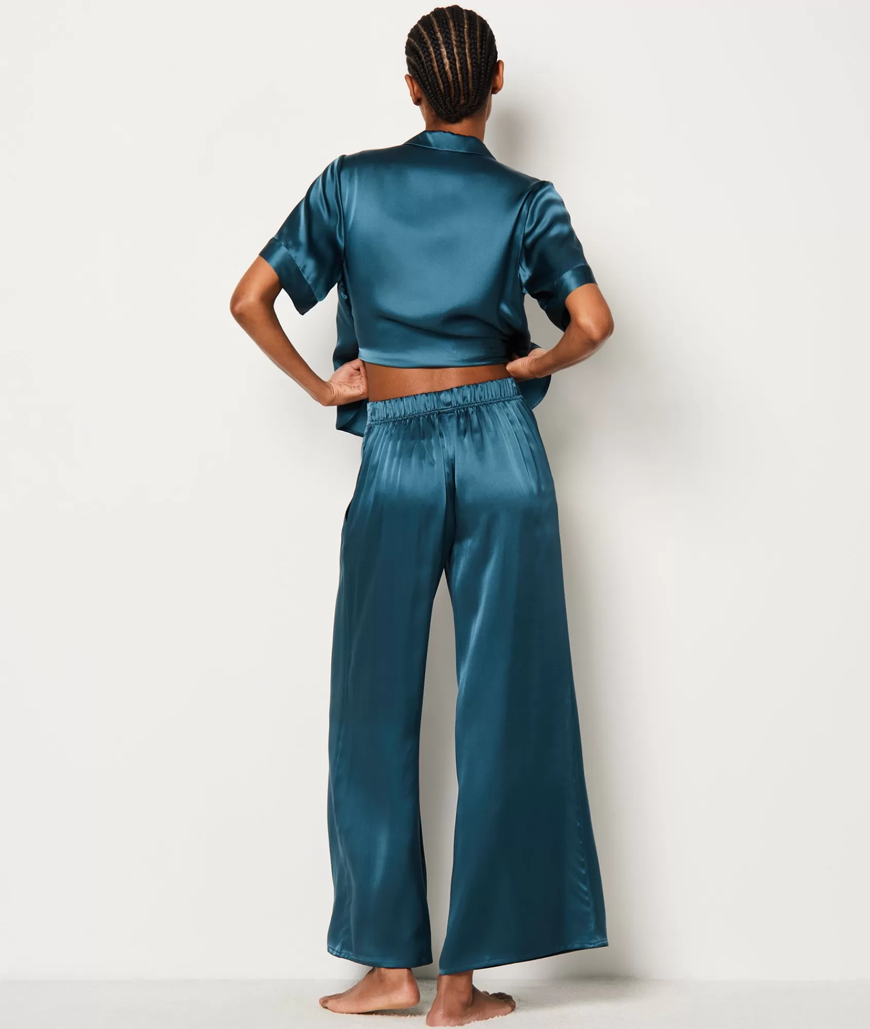 Etam Pyjama Bottoms>Silk Pyjama Bottoms