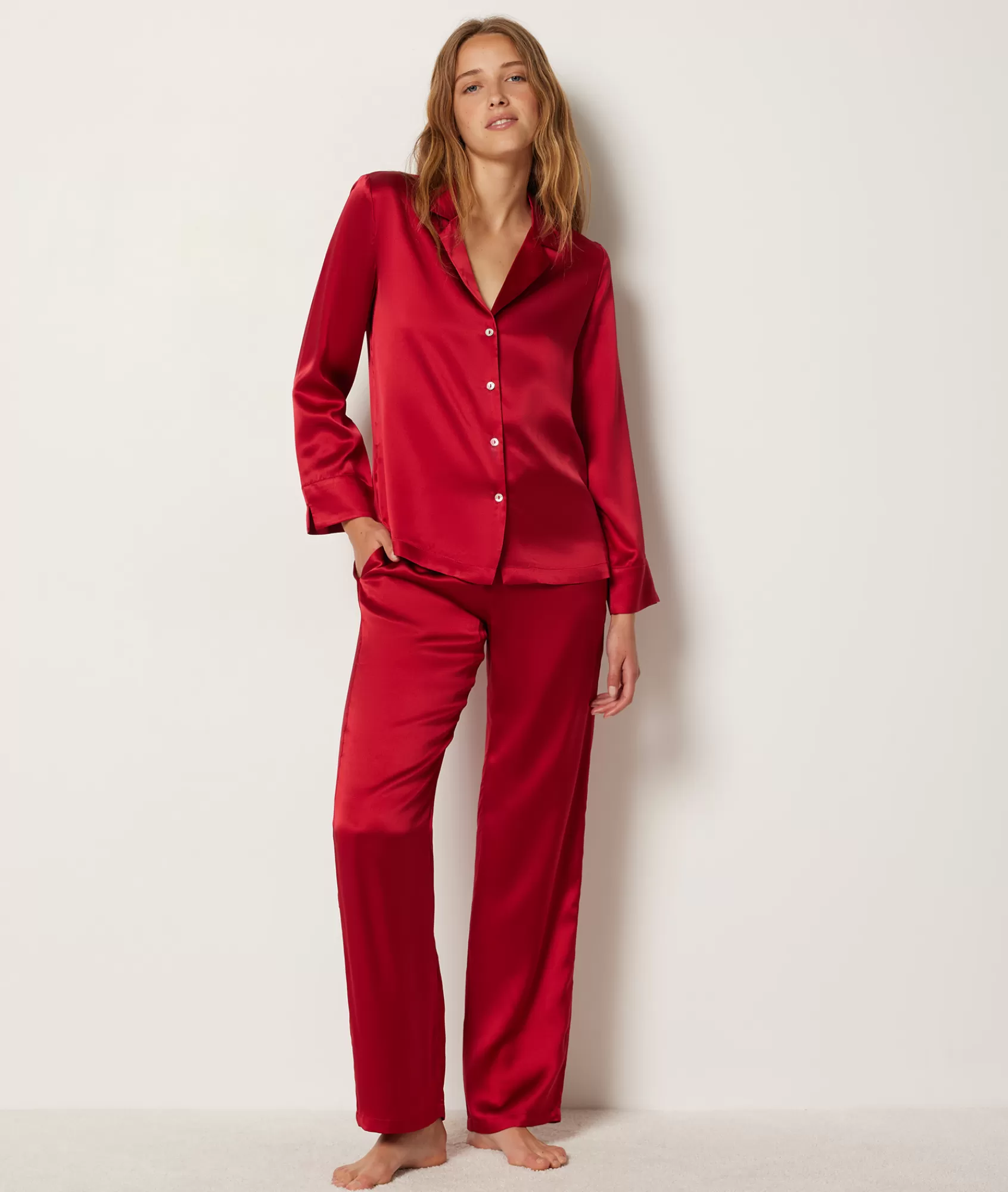 Etam Pyjama Bottoms>Silk Sleep Pants